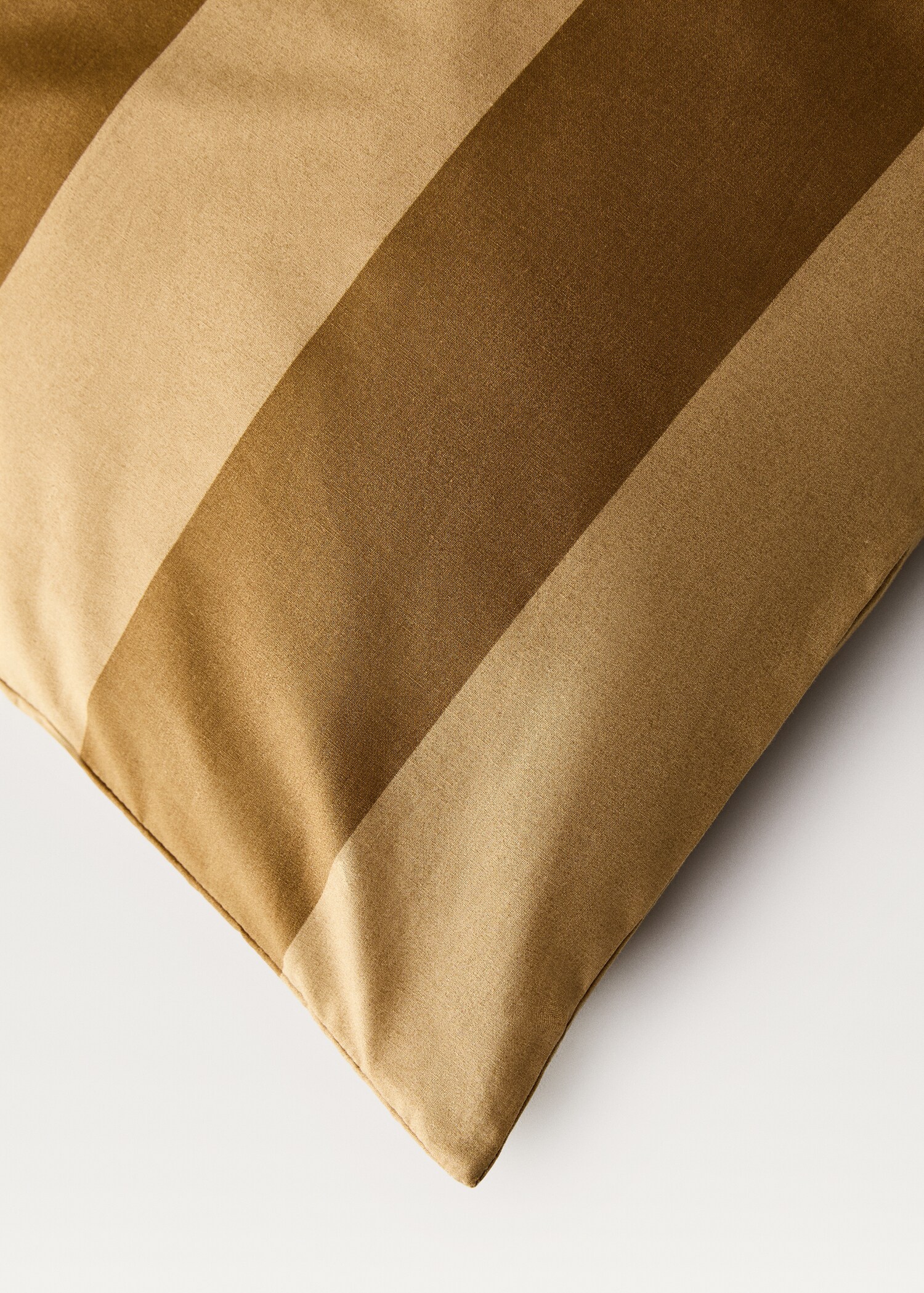 Gestreept dekbedovertrek van percal katoen bed 150/160 cm - Detail van het artikel 2