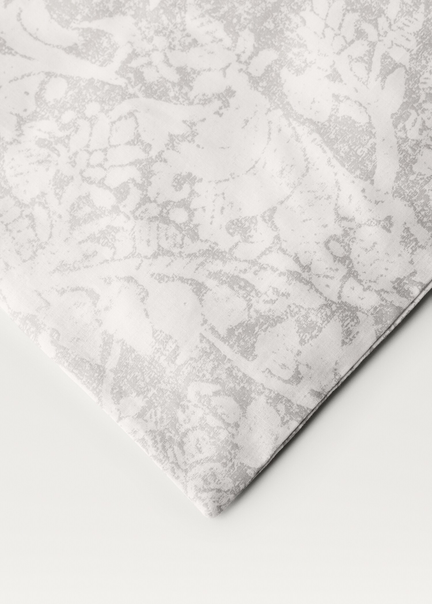 Paisley-print cotton duvet cover Single bed - Details of the article 2