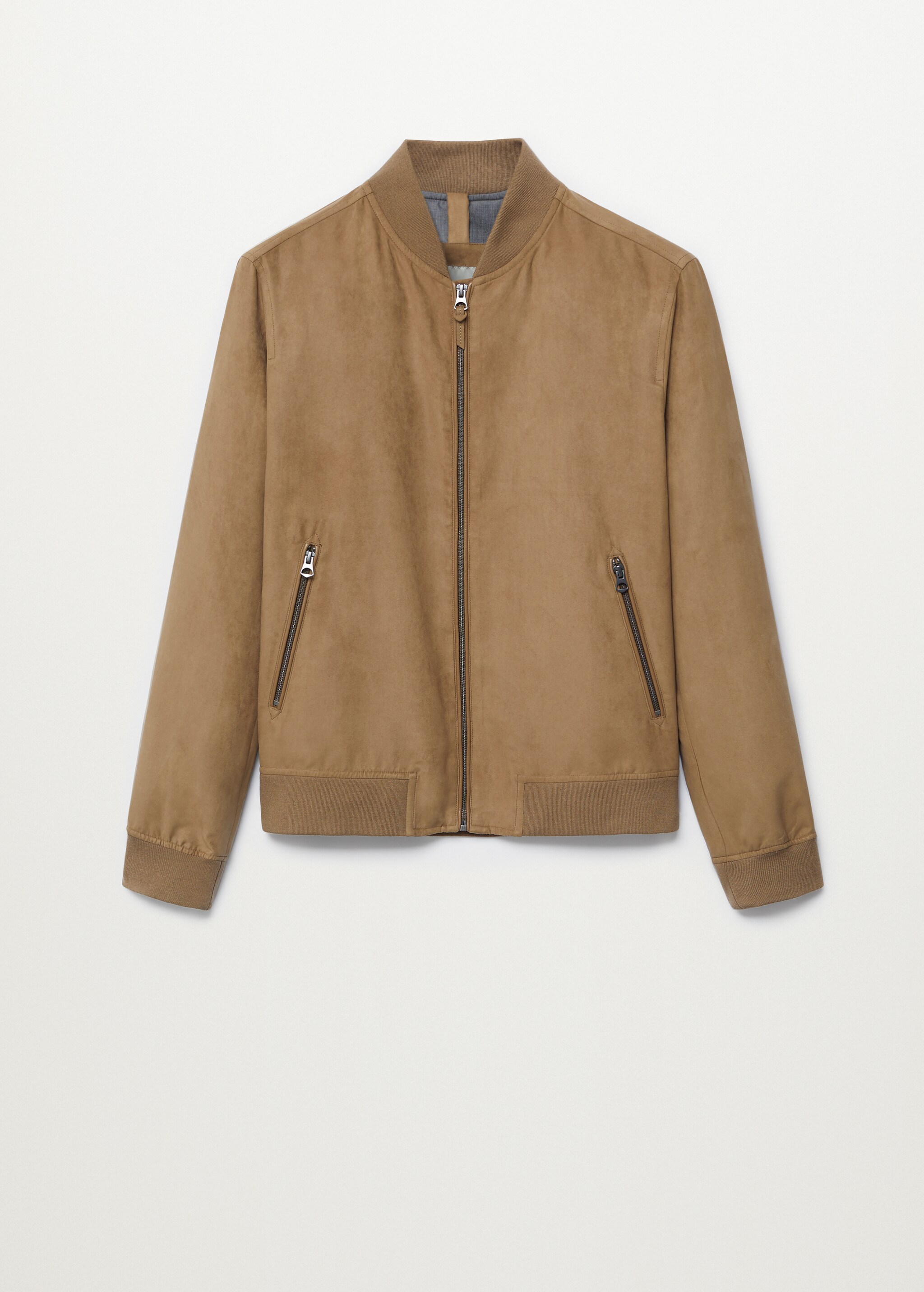 Bomber imitace semiše - Zboží bez modelu