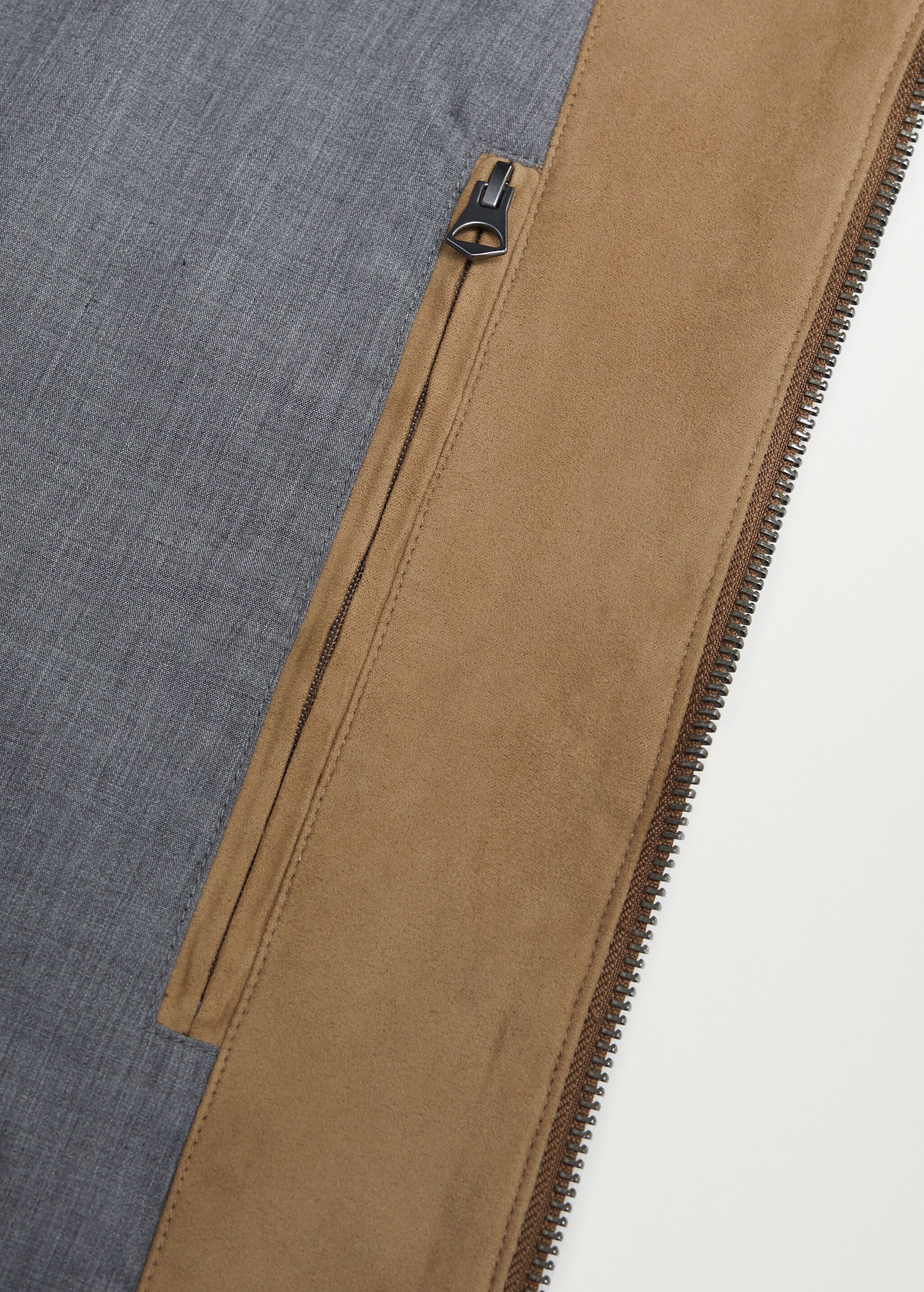 Bomber imitace semiše - Detail zboží 7