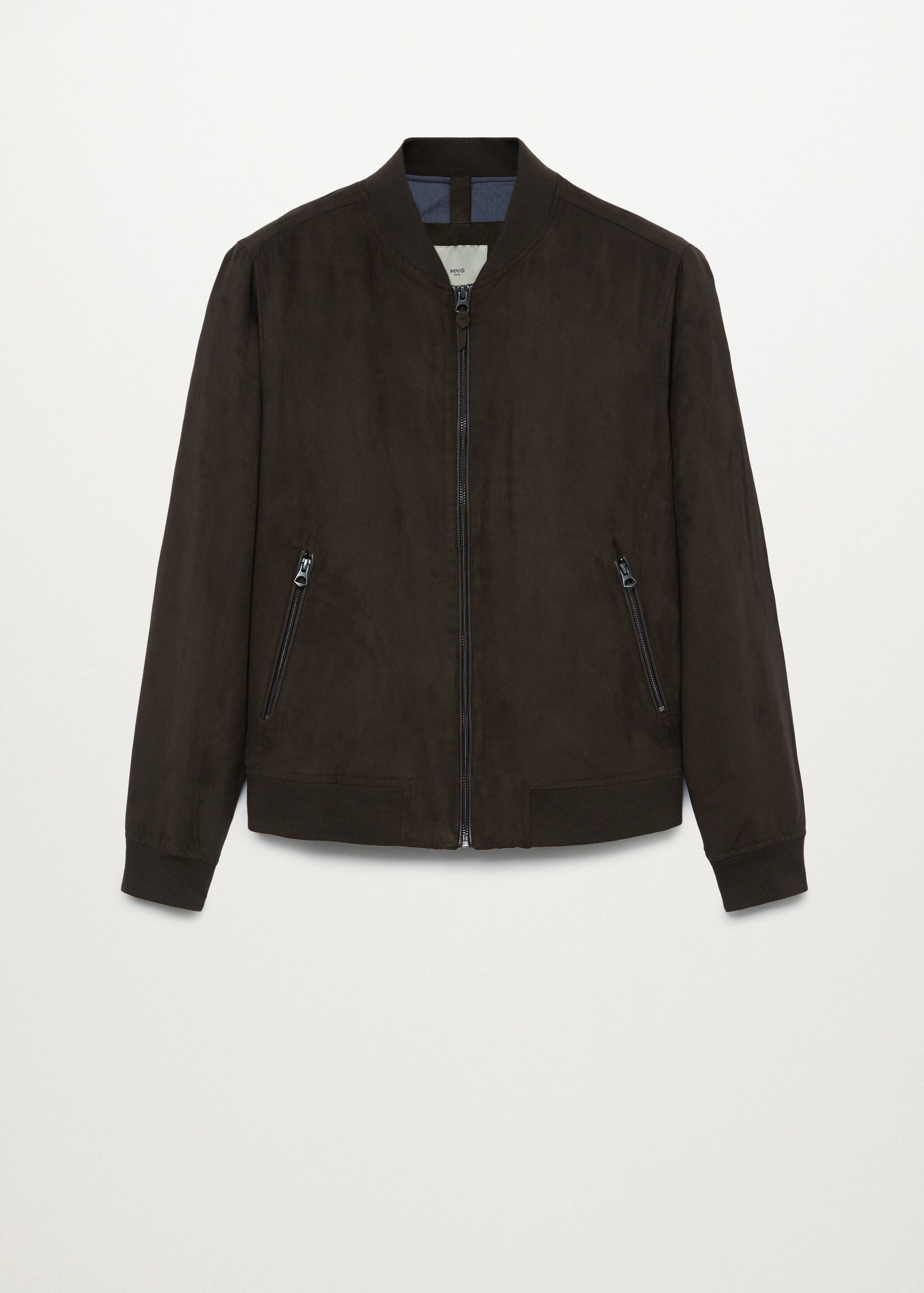 Bomber imitace semiše - Zboží bez modelu