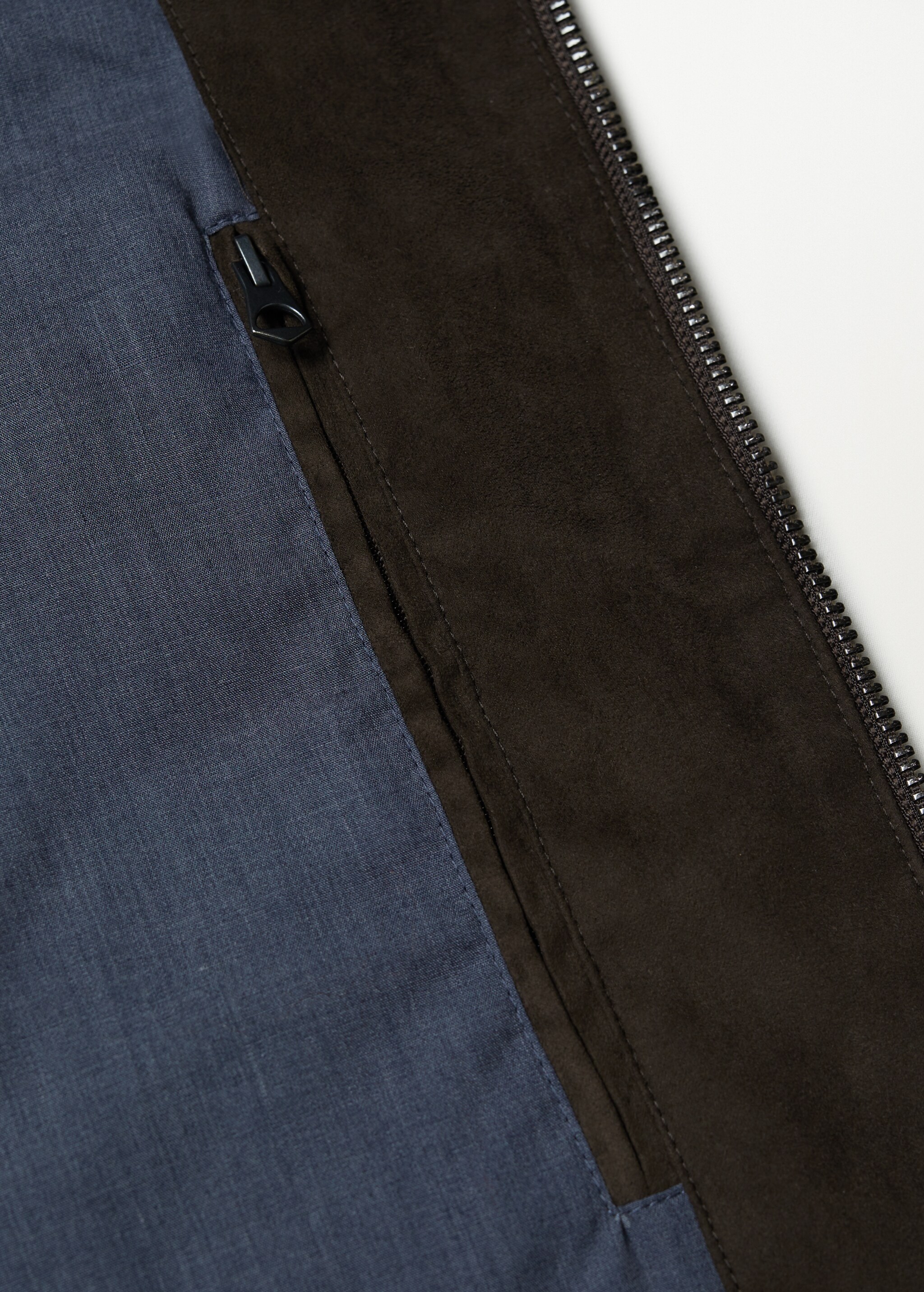 Bomber imitace semiše - Detail zboží 7