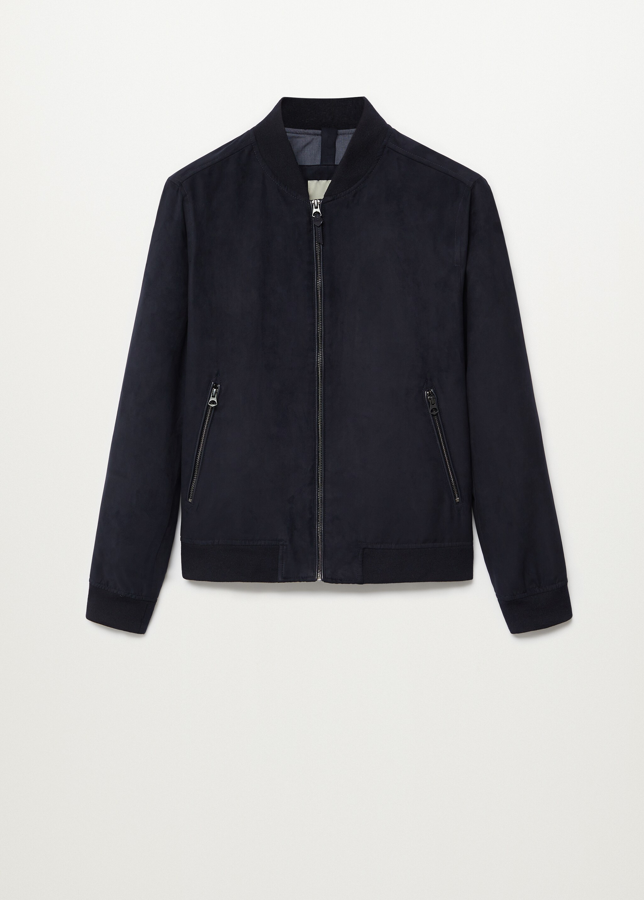 Bomber imitace semiše - Zboží bez modelu