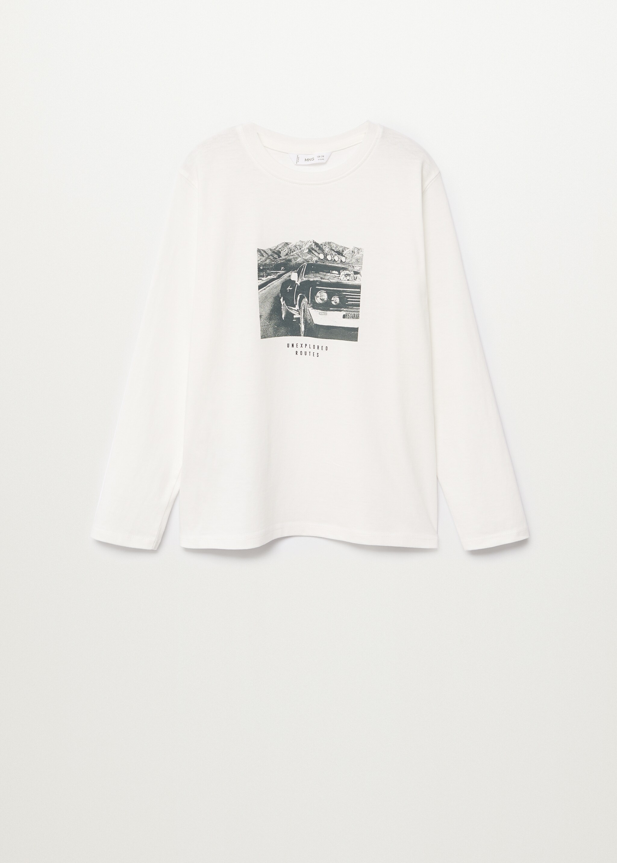 Camiseta manga larga estampada - Artículo sin modelo
