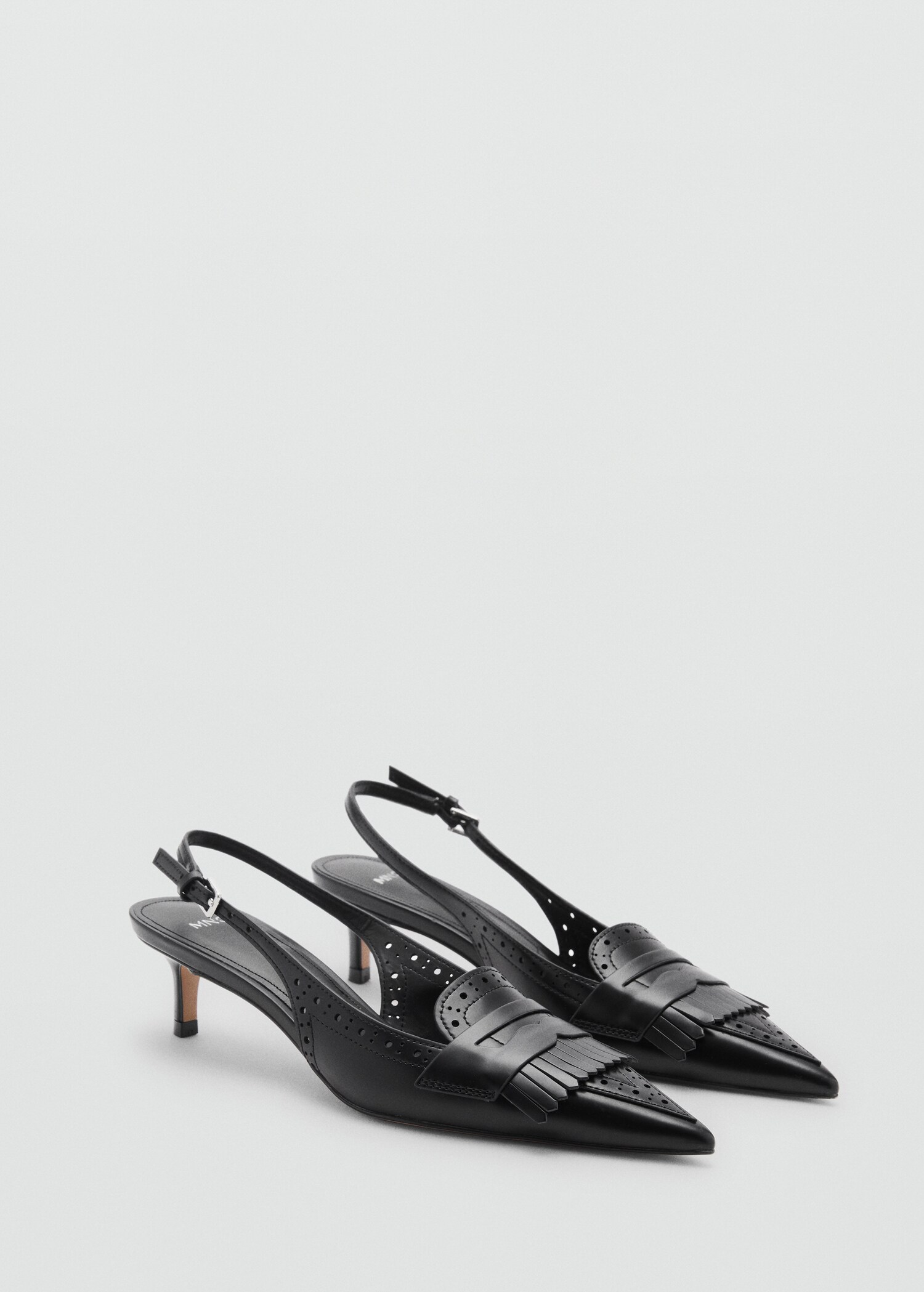Fringe-heel shoes - Medium plane