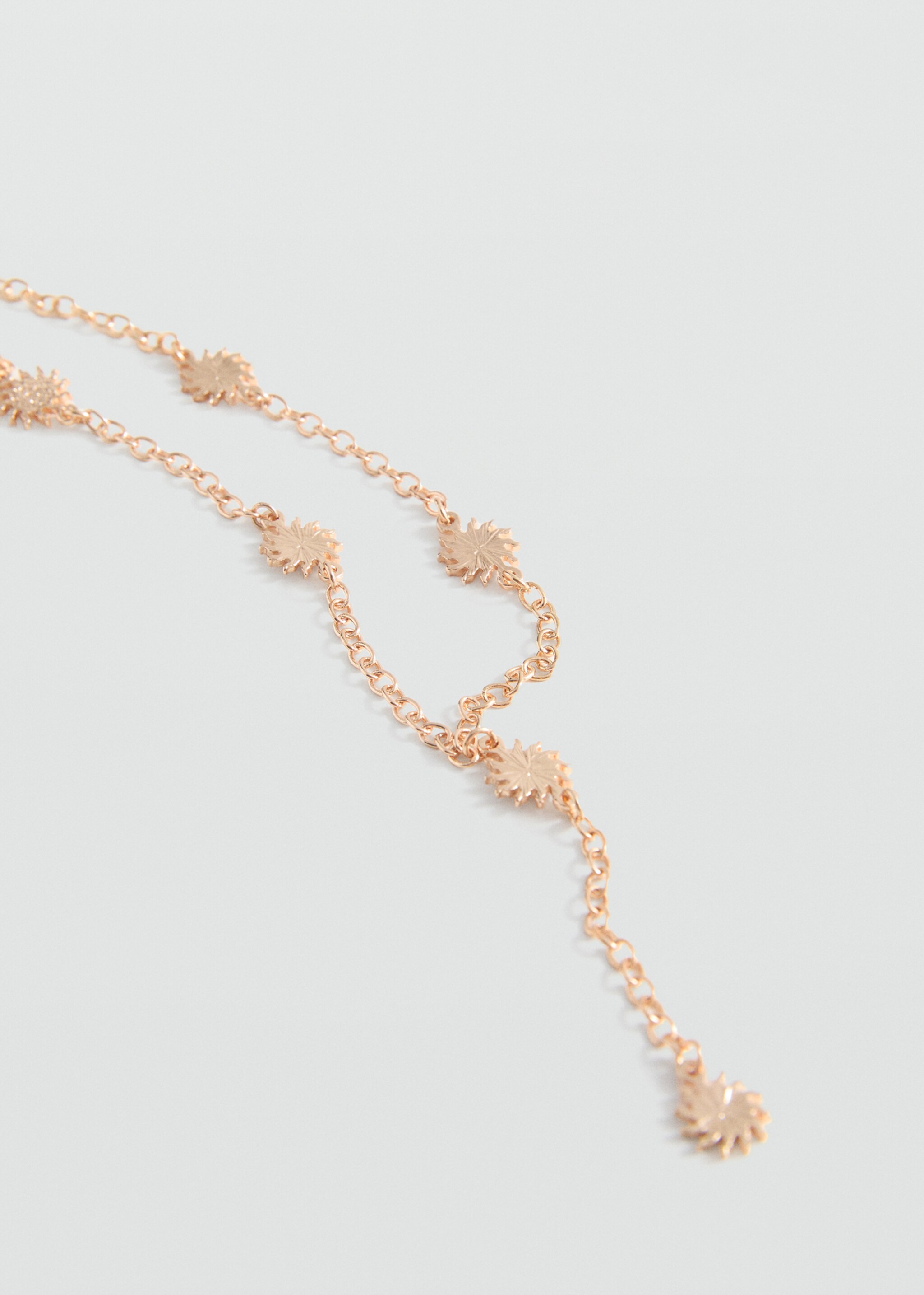 Long chain necklace - Medium plane, Gold. Ref: 87003295-00.