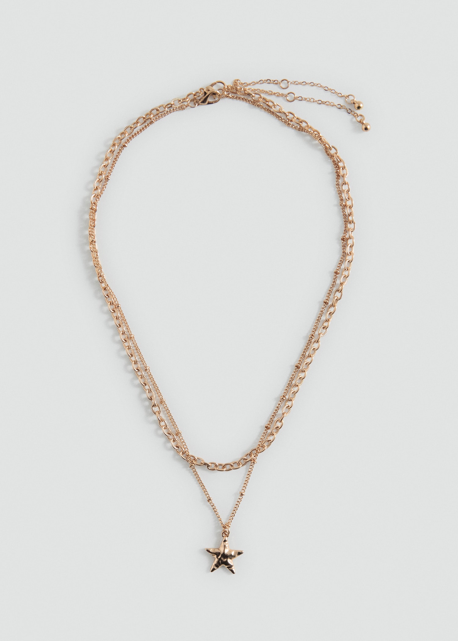 Combined chain necklace - Article without model
