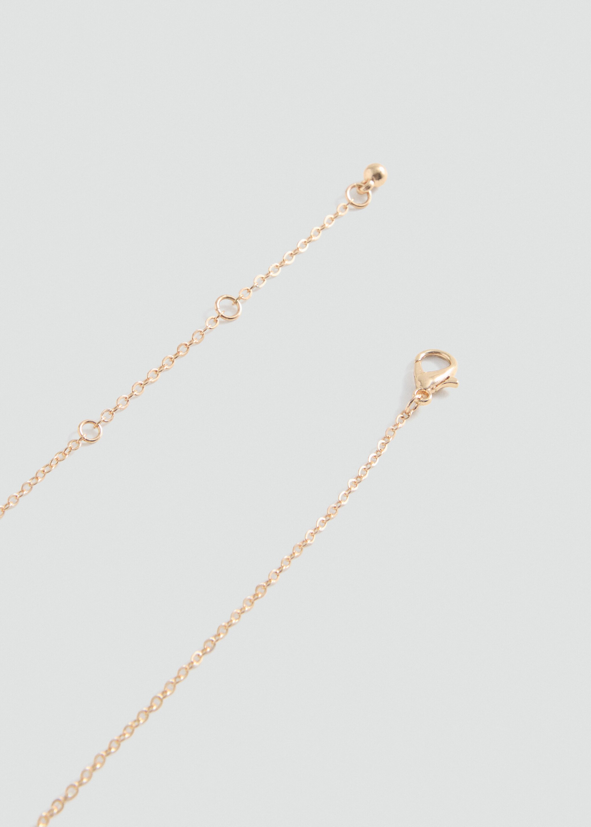 Kette mit verschiedenen Perlen - Detail des Artikels 1, Gold. Ref: 87003300-00.