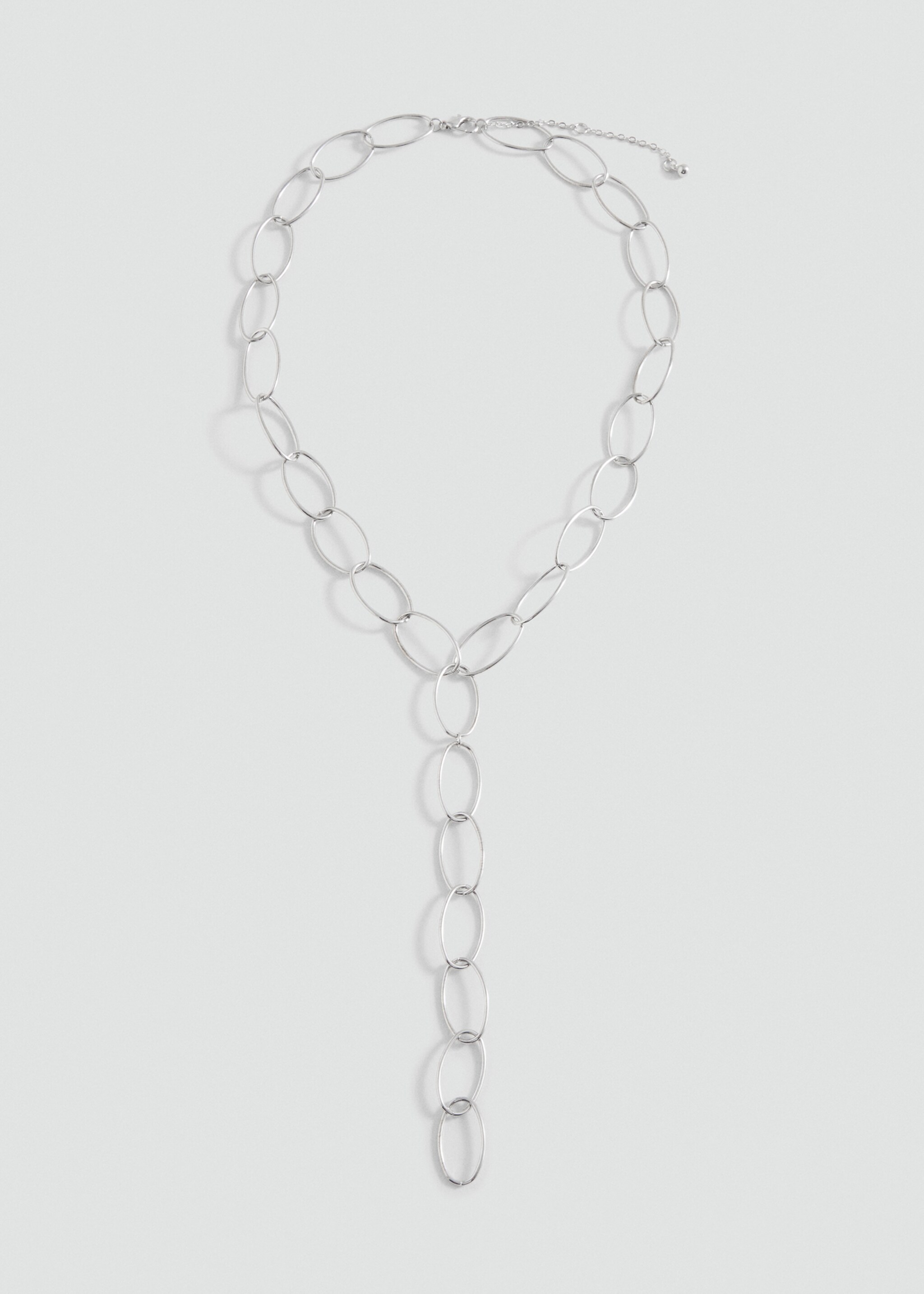 Collar aros entrelazados - Artículo sin modelo, Plata. Ref: 87003301-00.