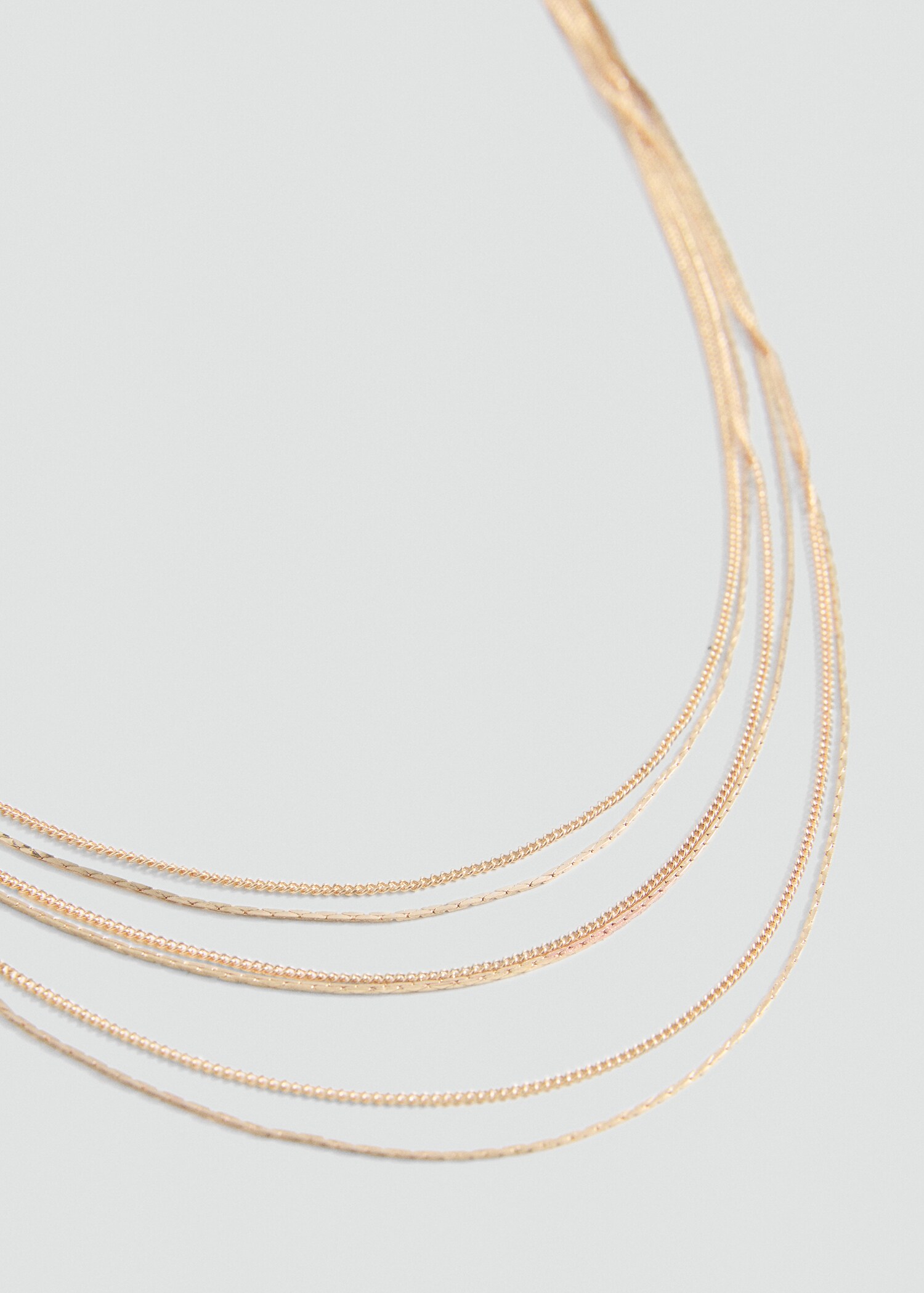 Mehrreihige Halskette - Mittlere Ansicht