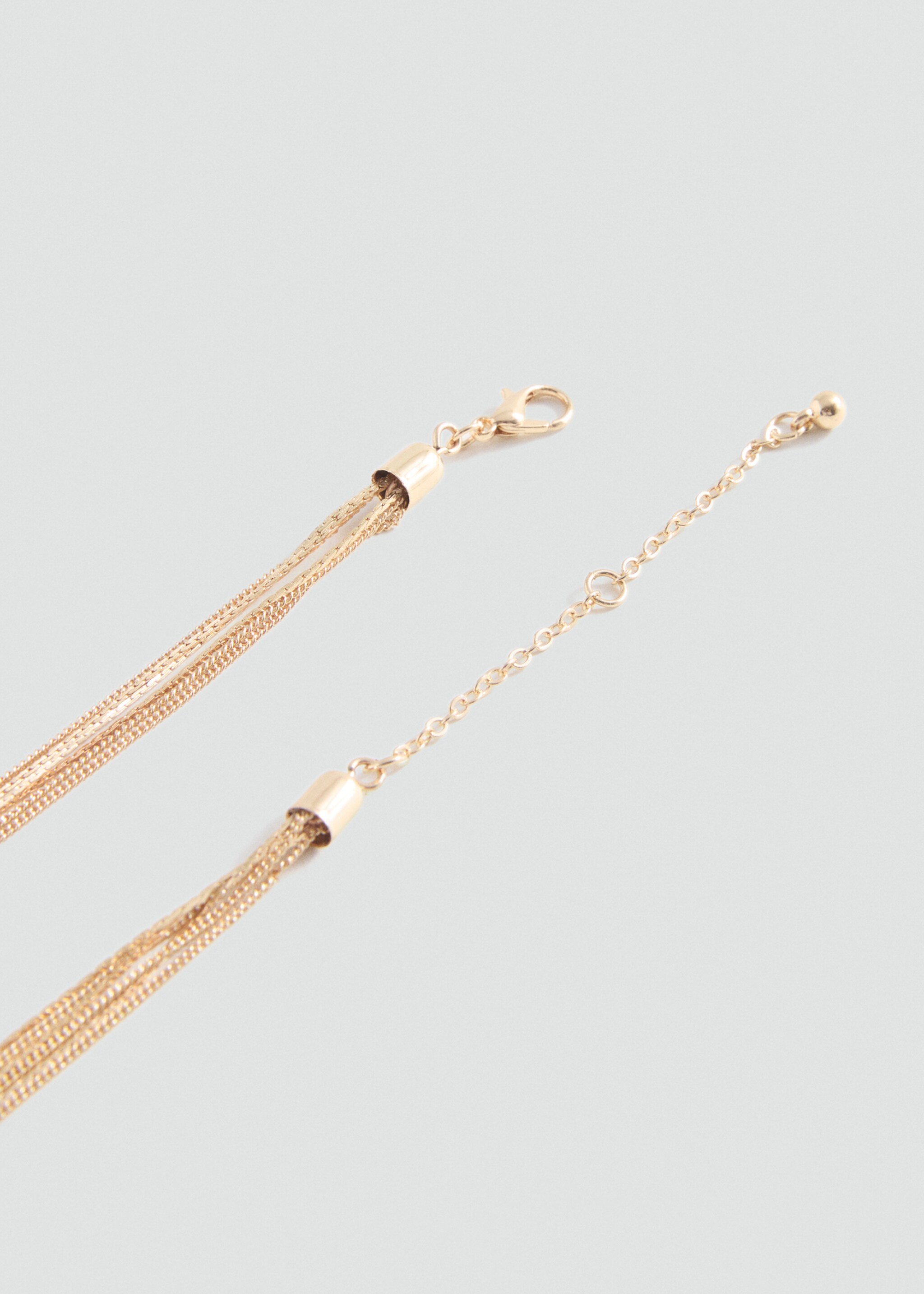 Mehrreihige Halskette - Detail des Artikels 1, Gold. Ref: 87003302-00.