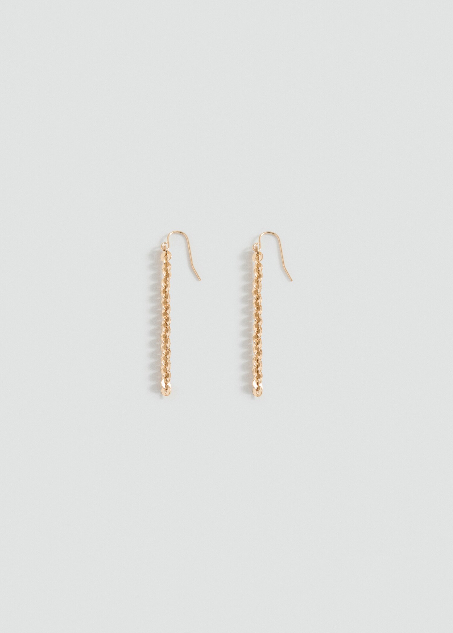 Long circle earrings - Article without model
