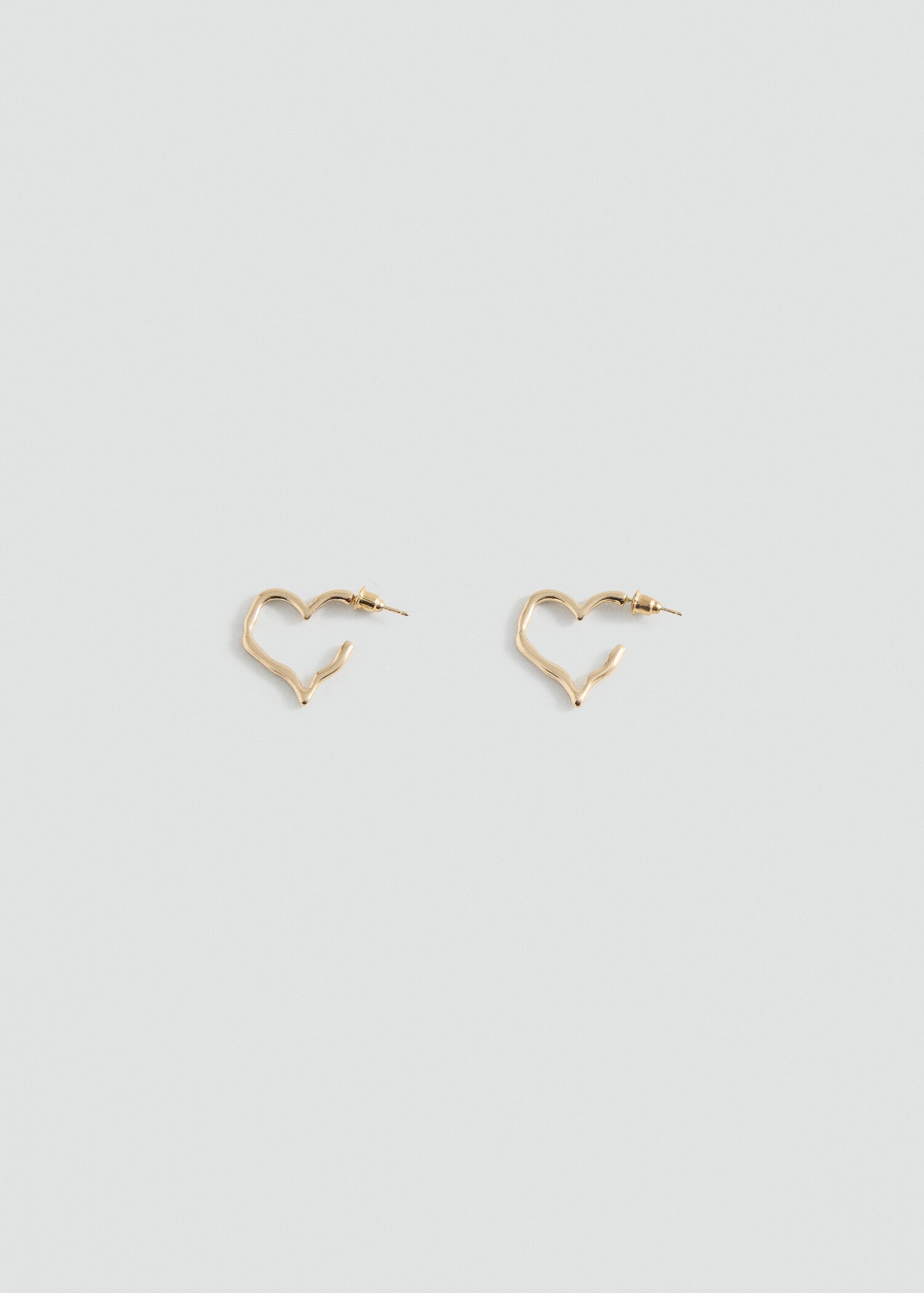 Heart-shape earrings - Article without model