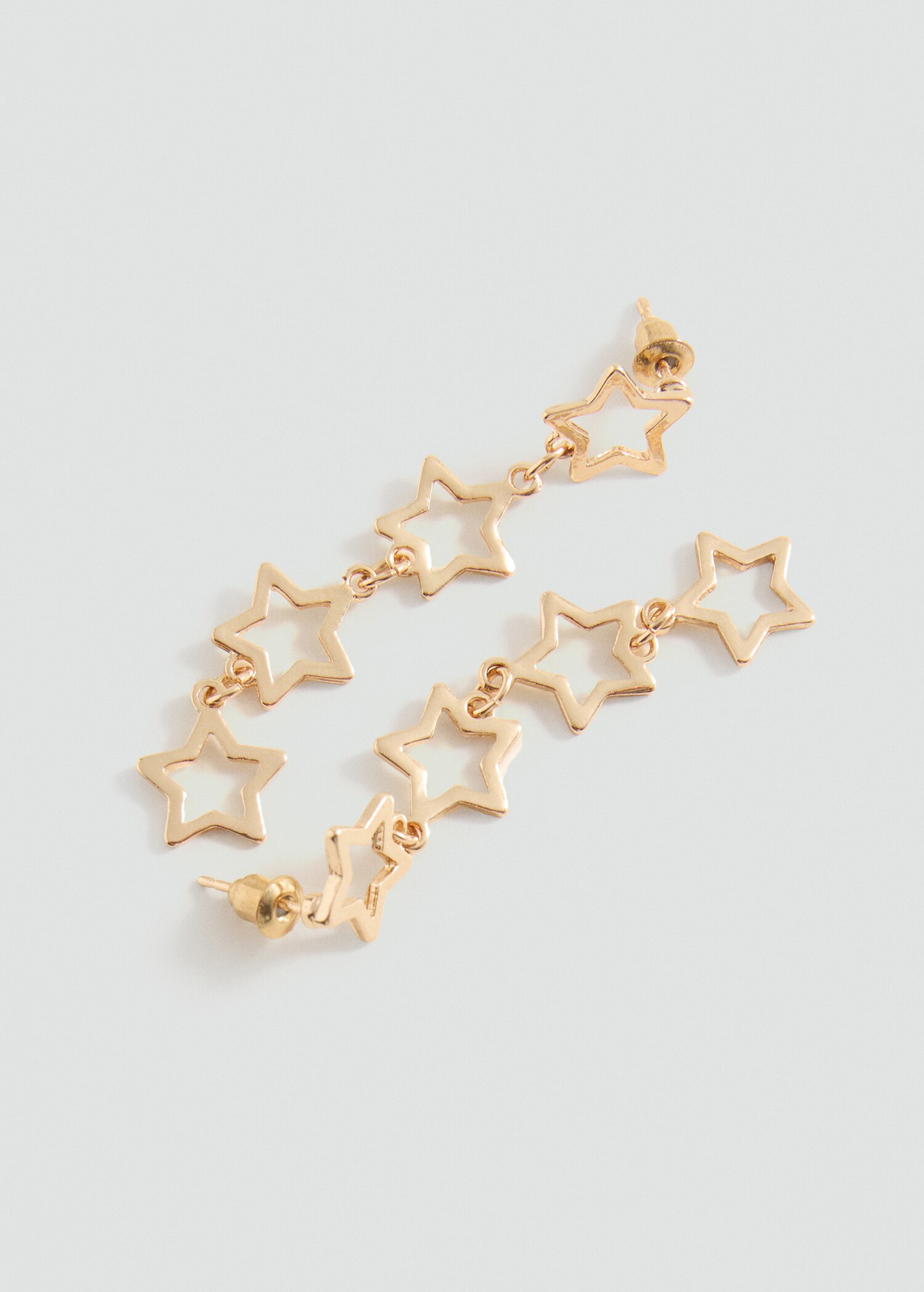 Σκουλαρίκια μακριά αστέρια - Μεσαίο πλάνο