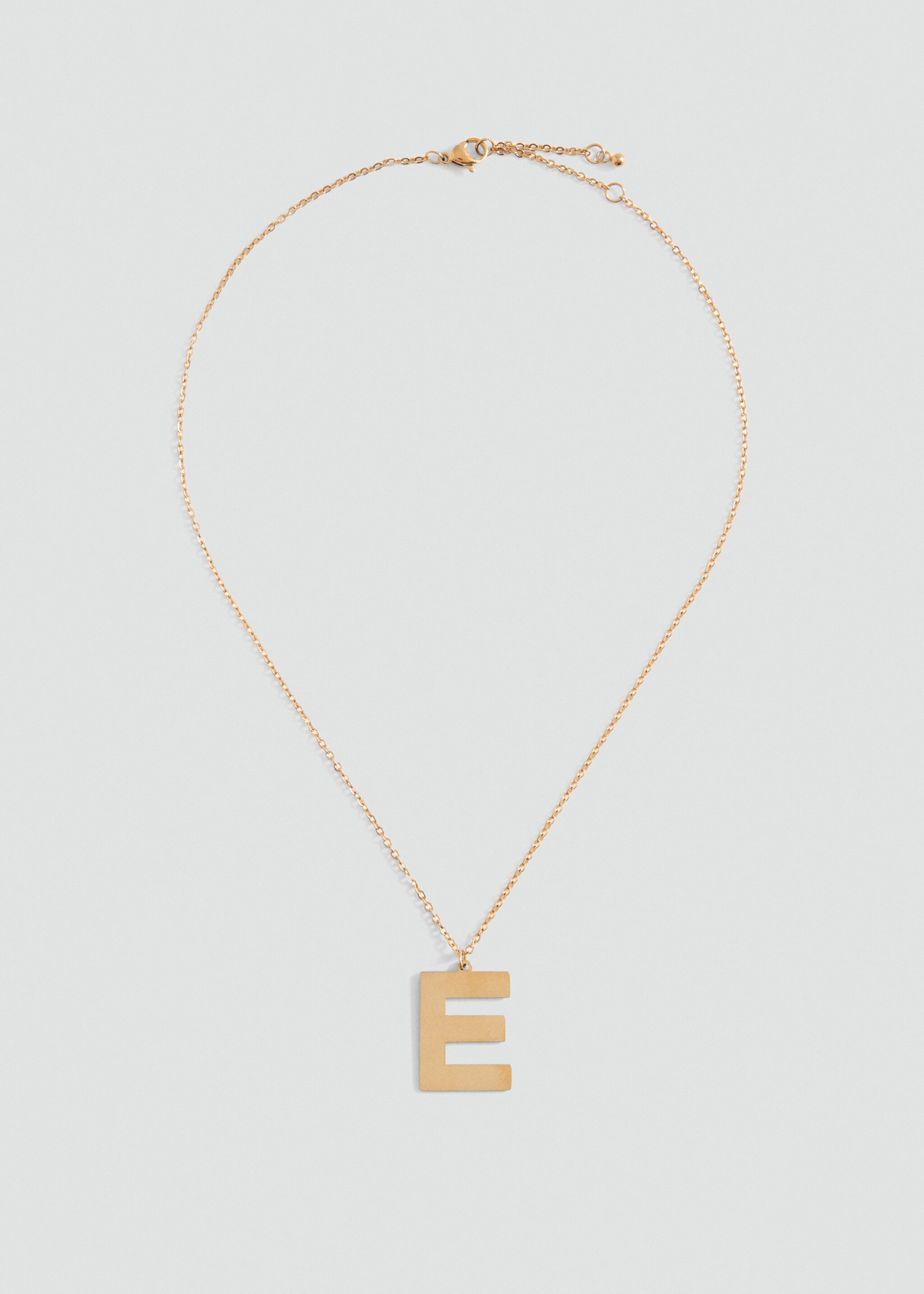 Collar colgante letra - Artículo sin modelo, Oro. Ref: 87003314-00.