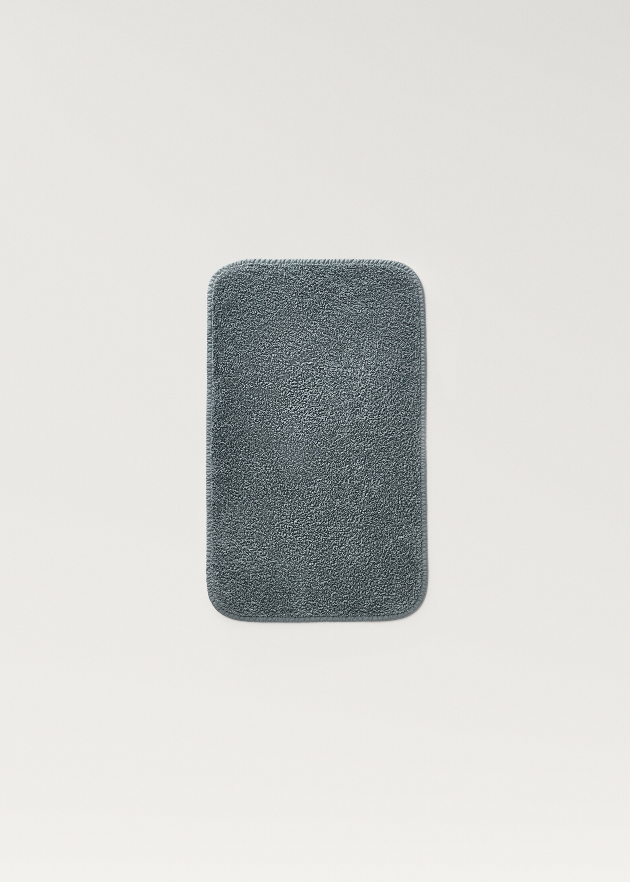 Malý ručník s barveným vláknem - Detail zboží 1, Modrá. Ref: 87003330-00.