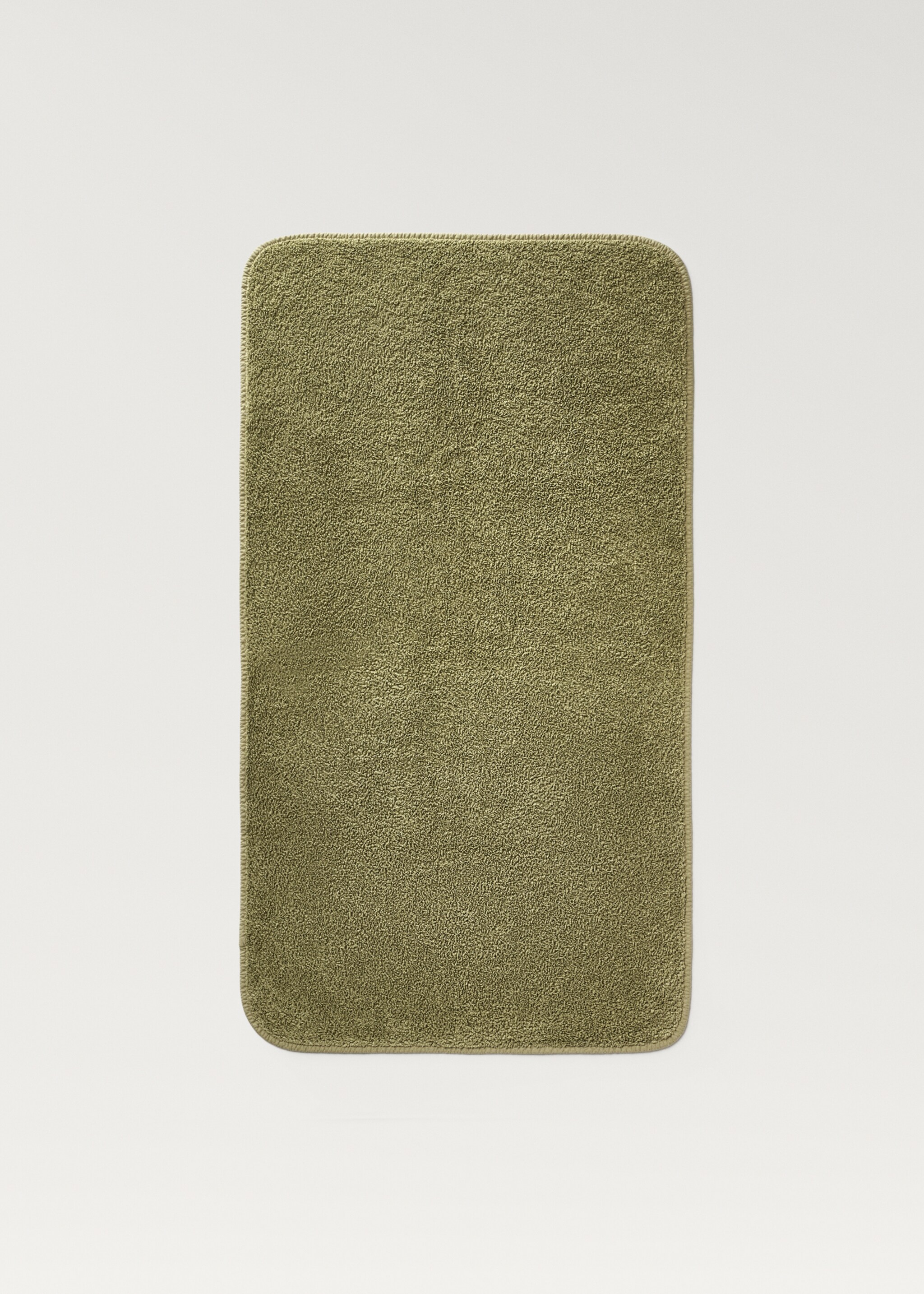 Serviette toilette teinture pièce - Détail de l'article 1, Vert. Ref: 87003331-00.