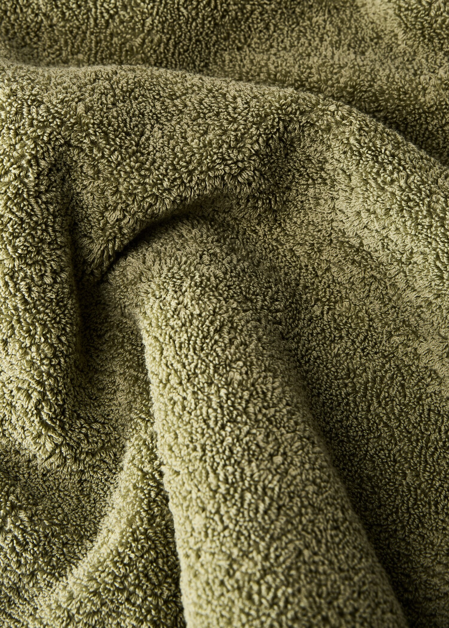 Washbasin towel with dyed piece - Details of the article 3