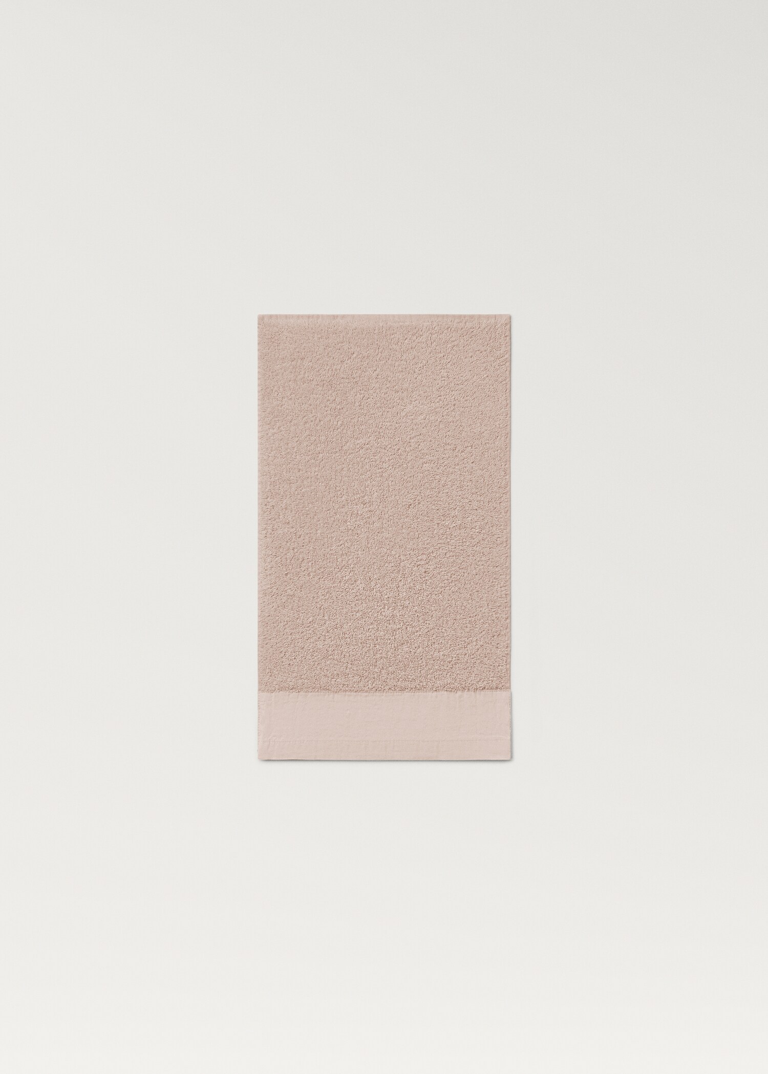 Face towel with linen trim - Details of the article 3