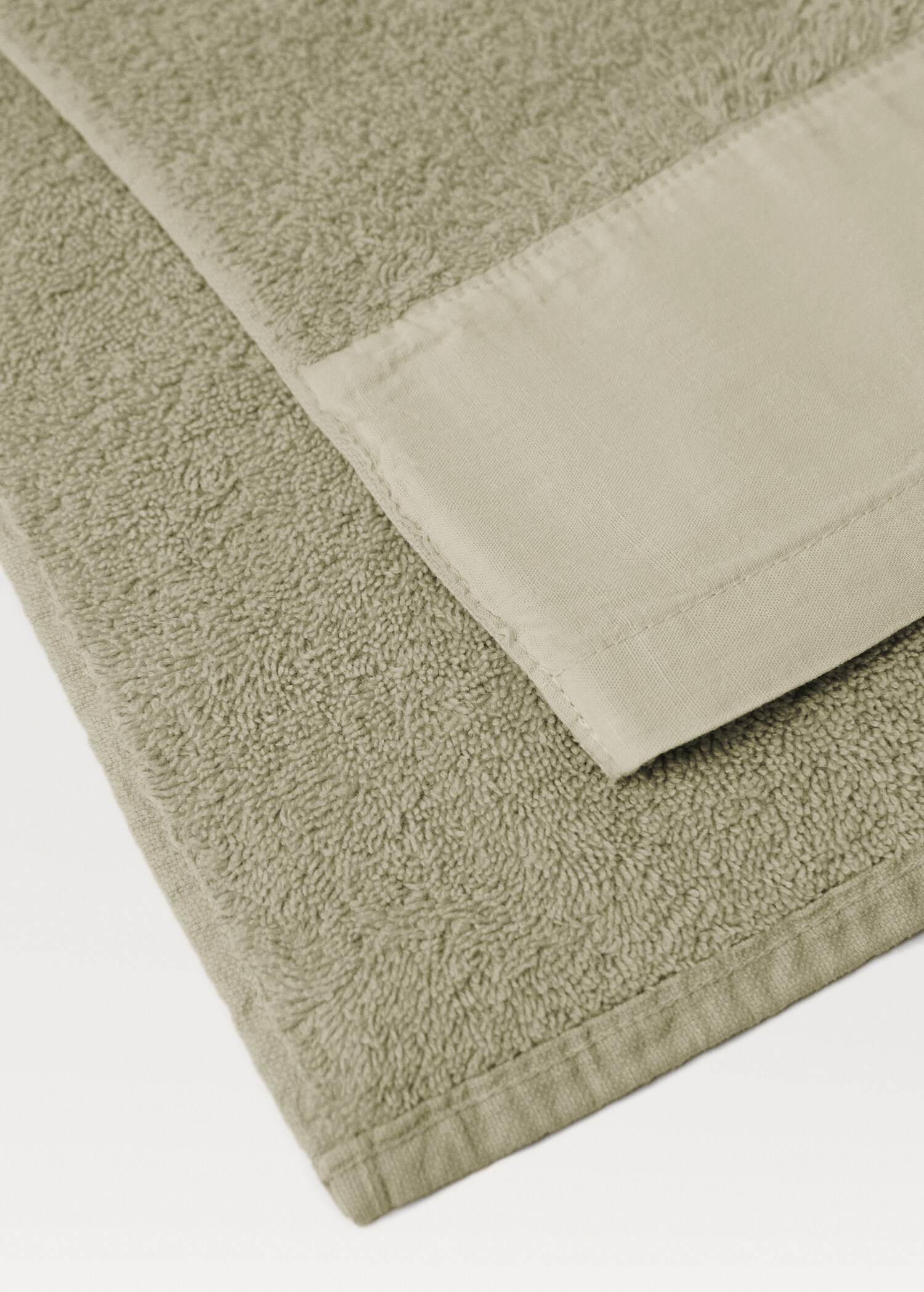 Hand towel with linen trim - Details of the article 1