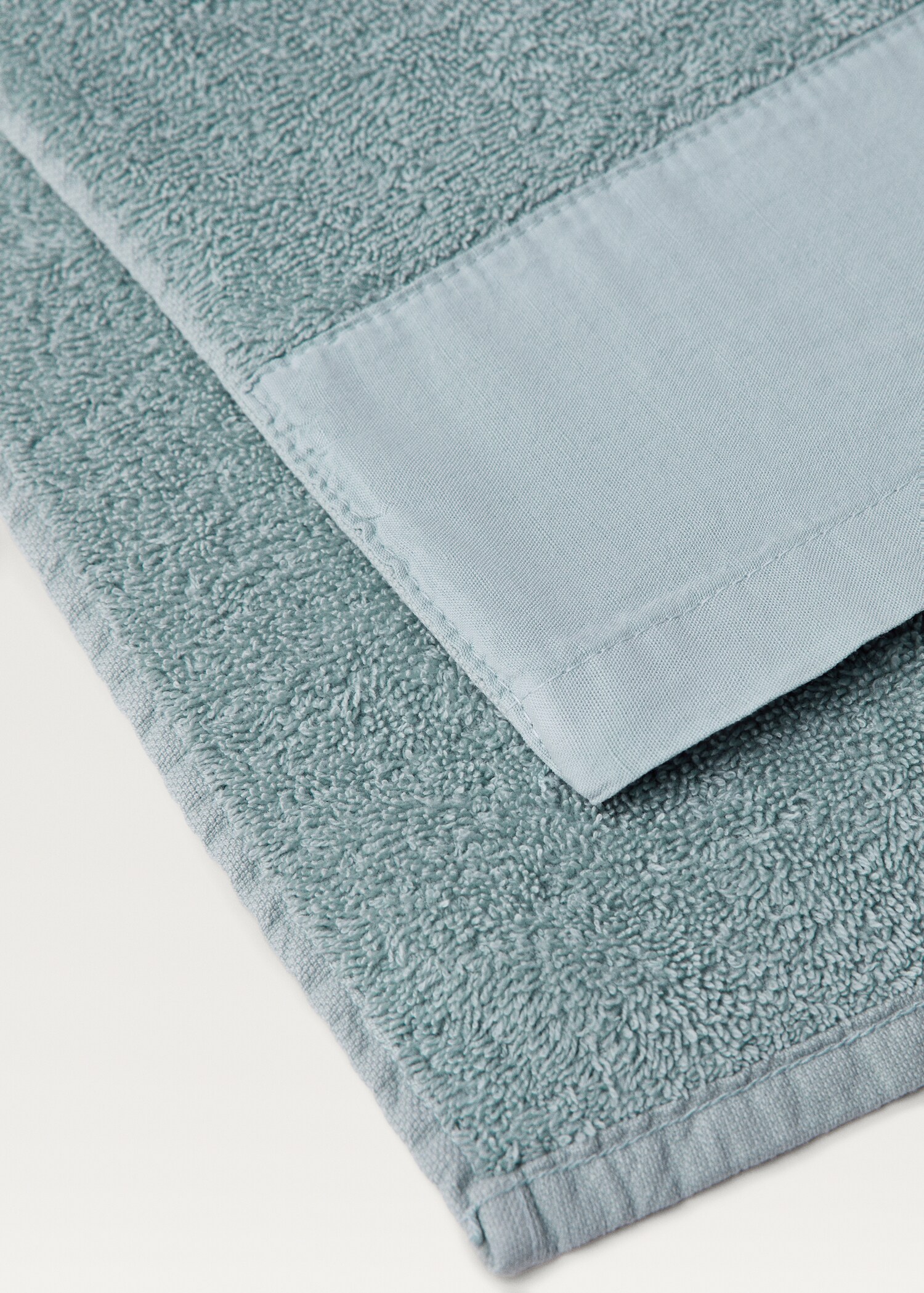 Hand towel with linen trim - Details of the article 1