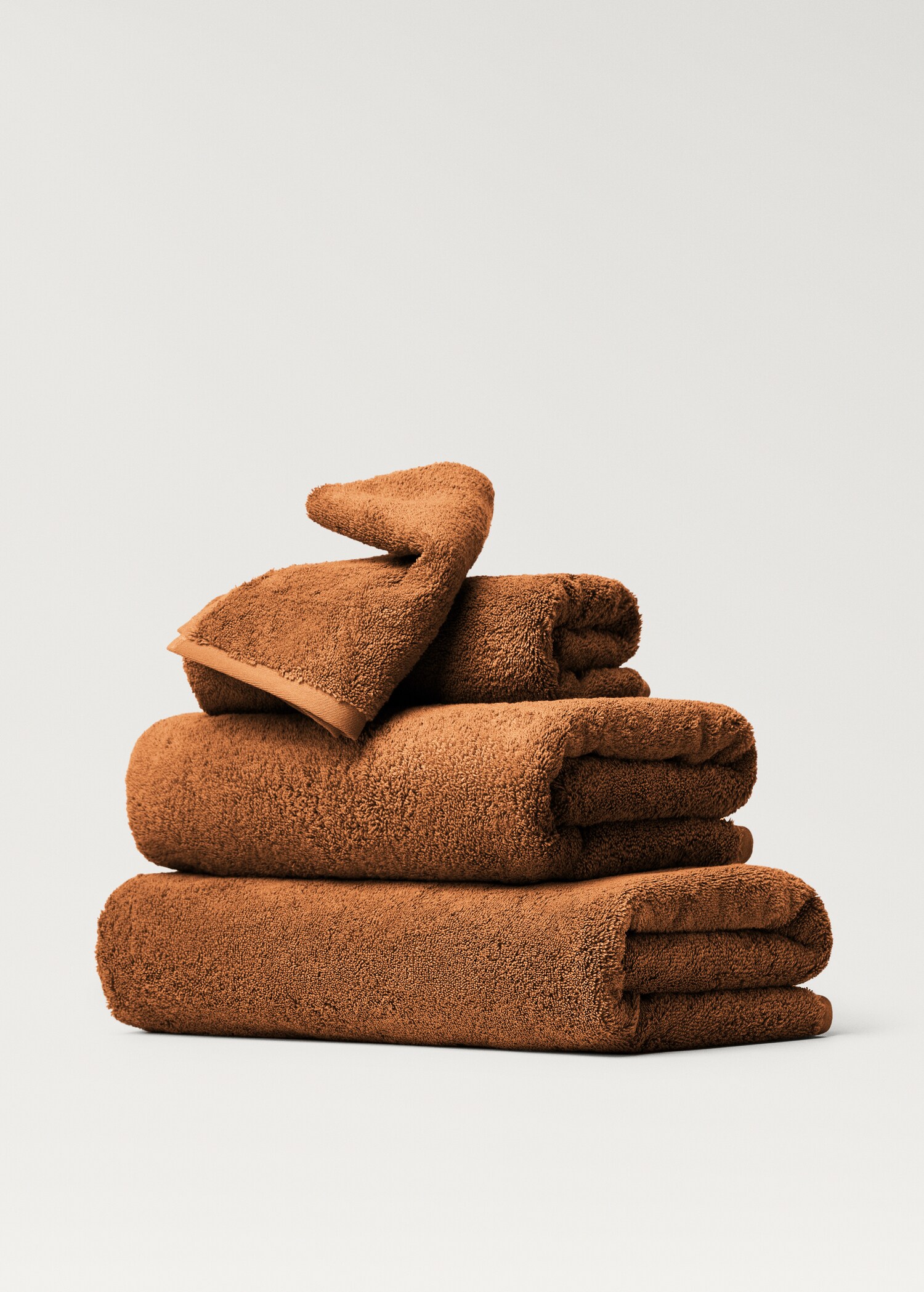 Soft cotton washbasin towel - Details of the article 4