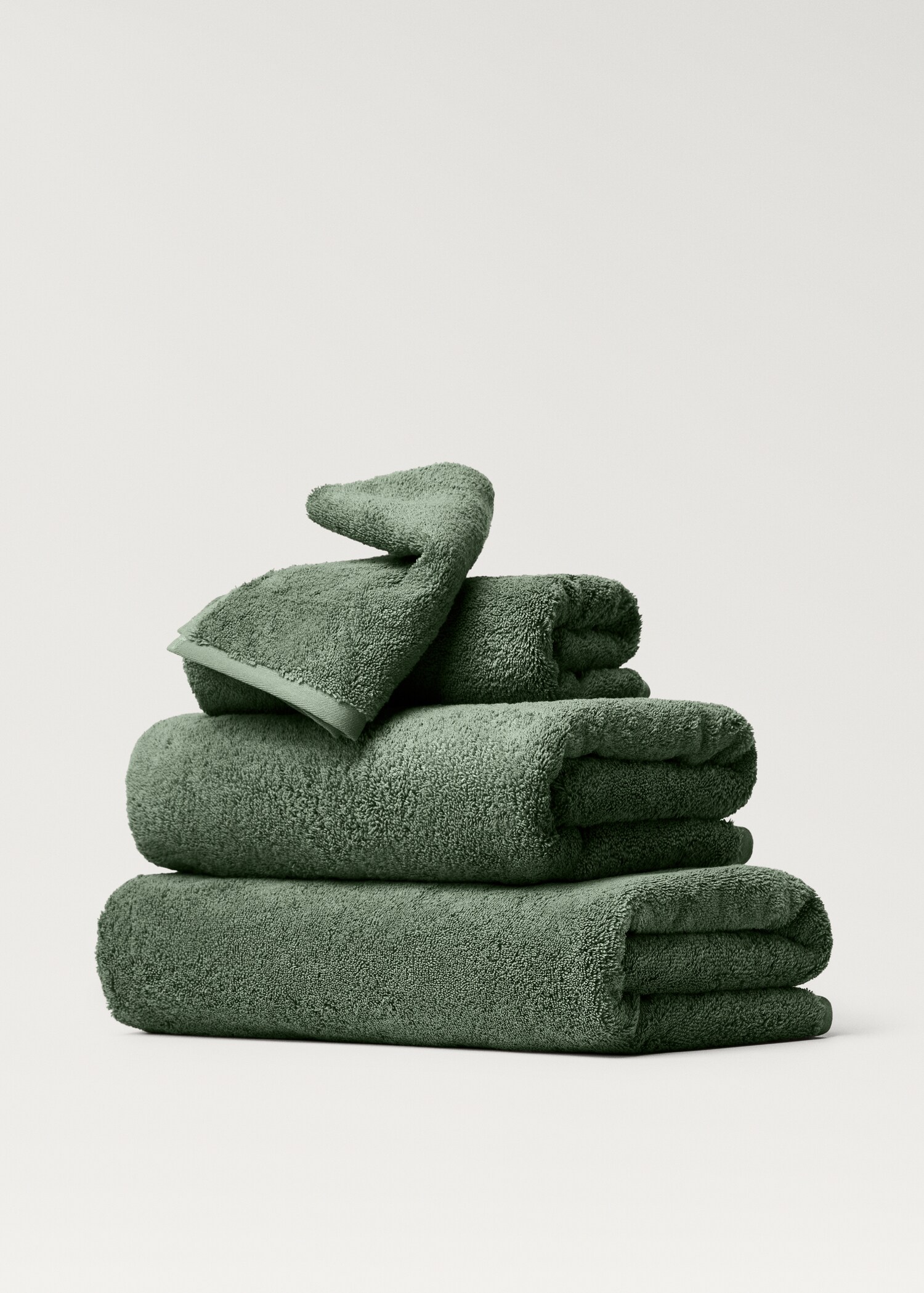 Soft cotton washbasin towel - Details of the article 4