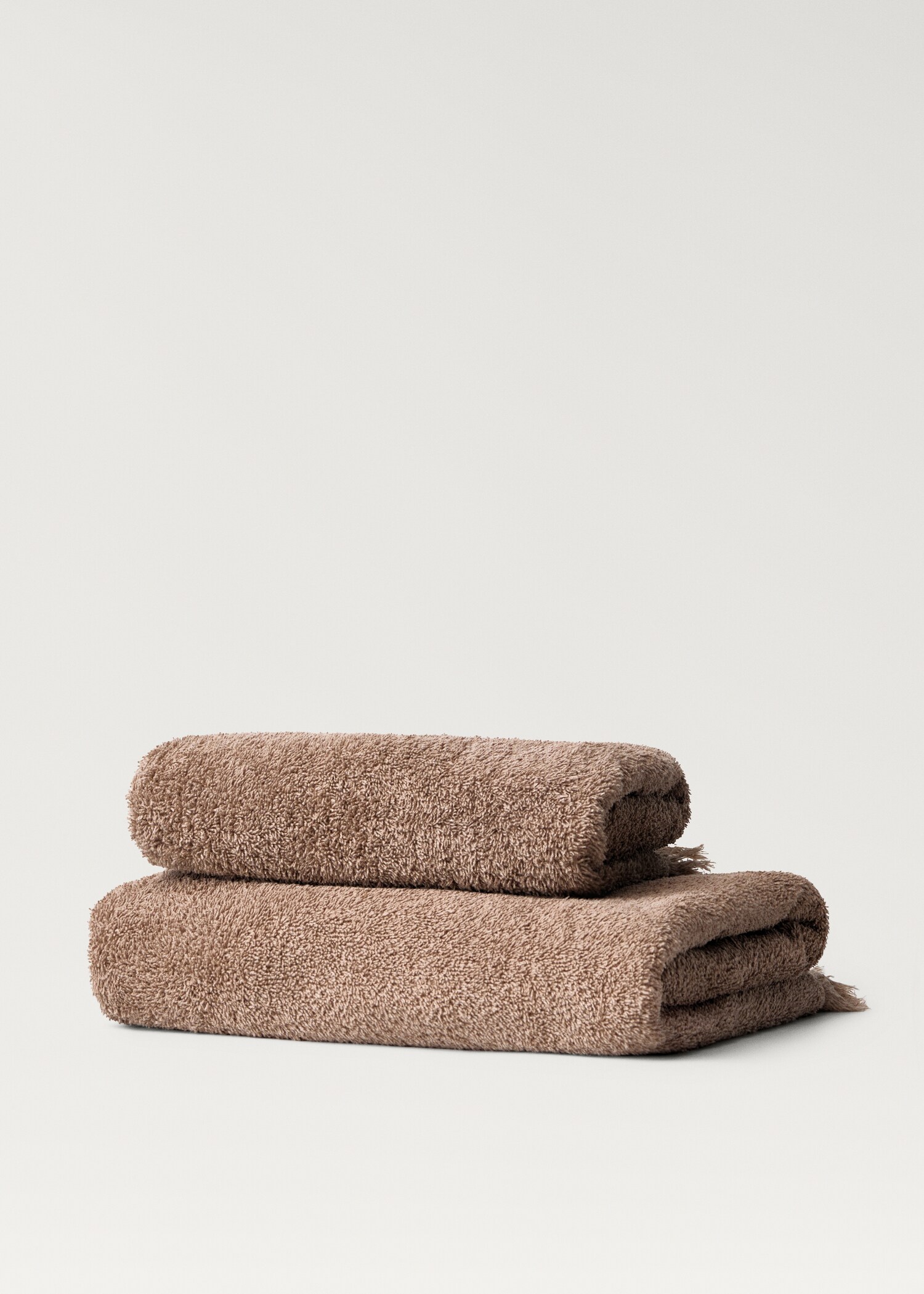 Organic cotton children's washbasin towel with fringes - Article without model