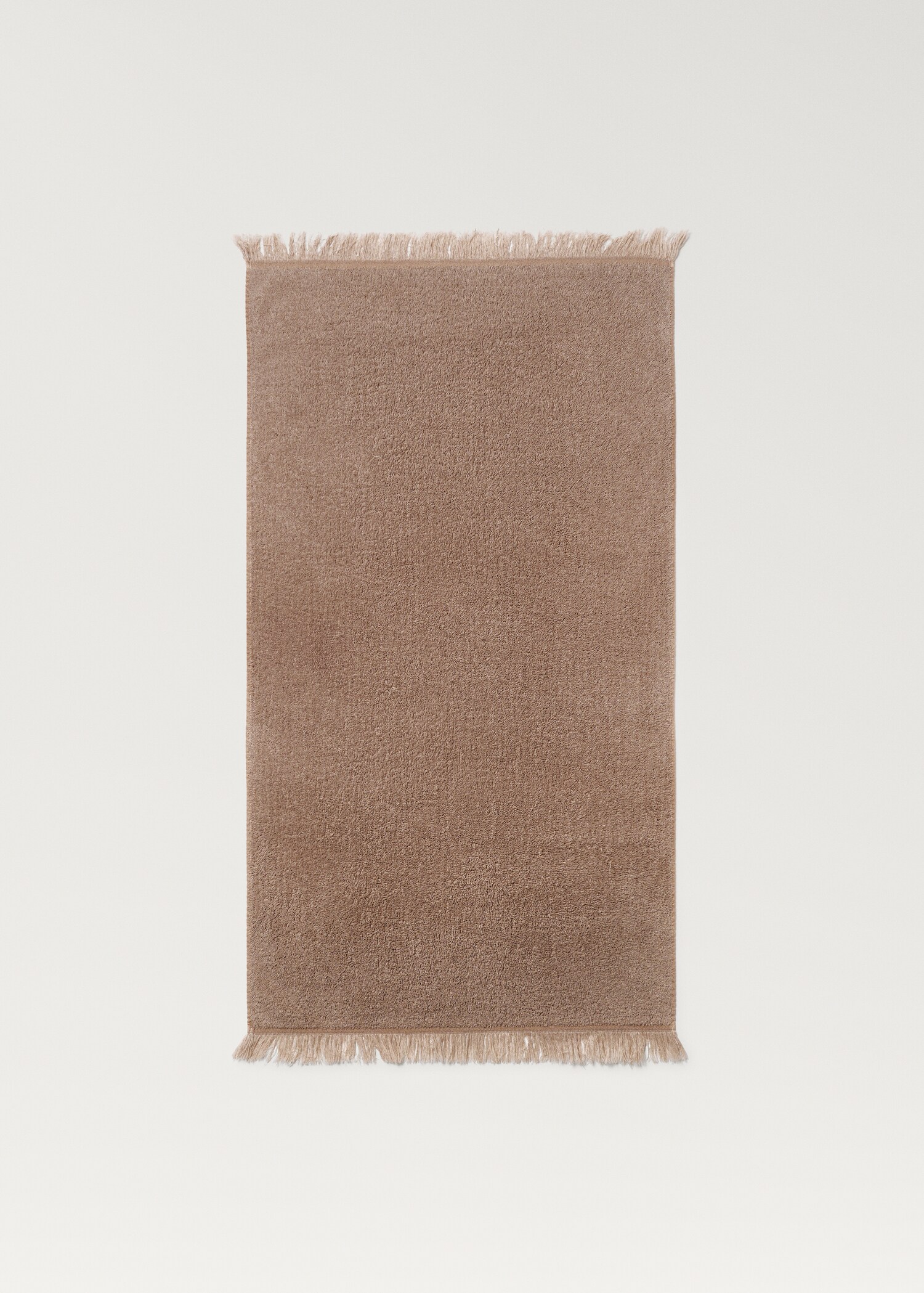 Organic cotton children's washbasin towel with fringes - Details of the article 3