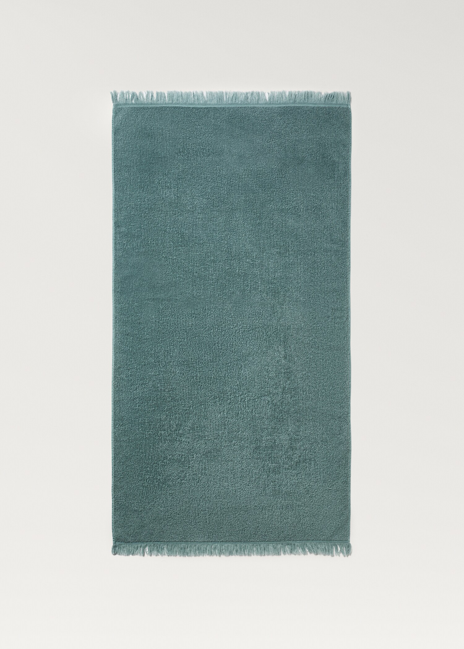 Organic cotton children's shower towel with fringes - Details of the article 3