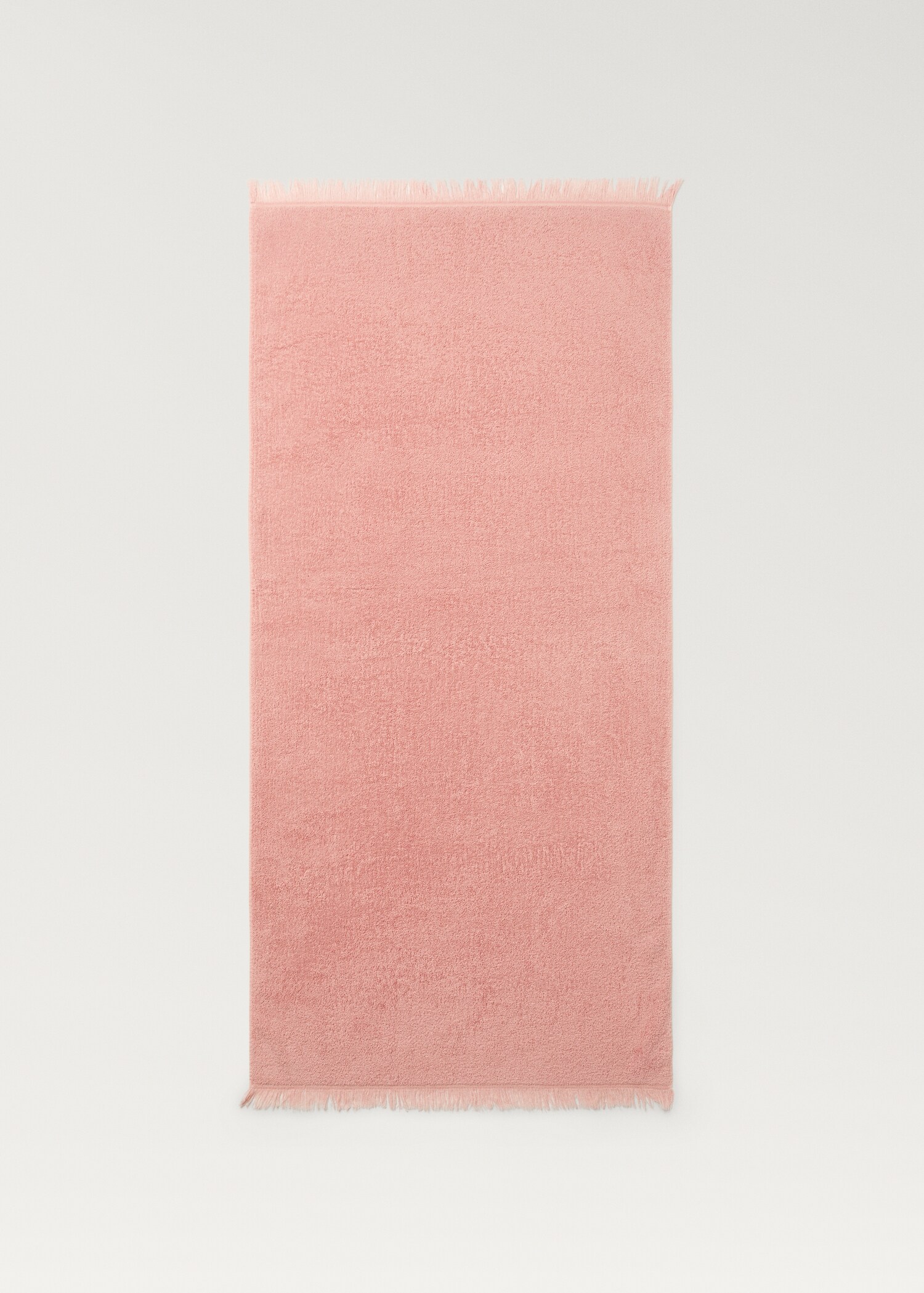 Organic cotton children's shower towel with fringes - Details of the article 3