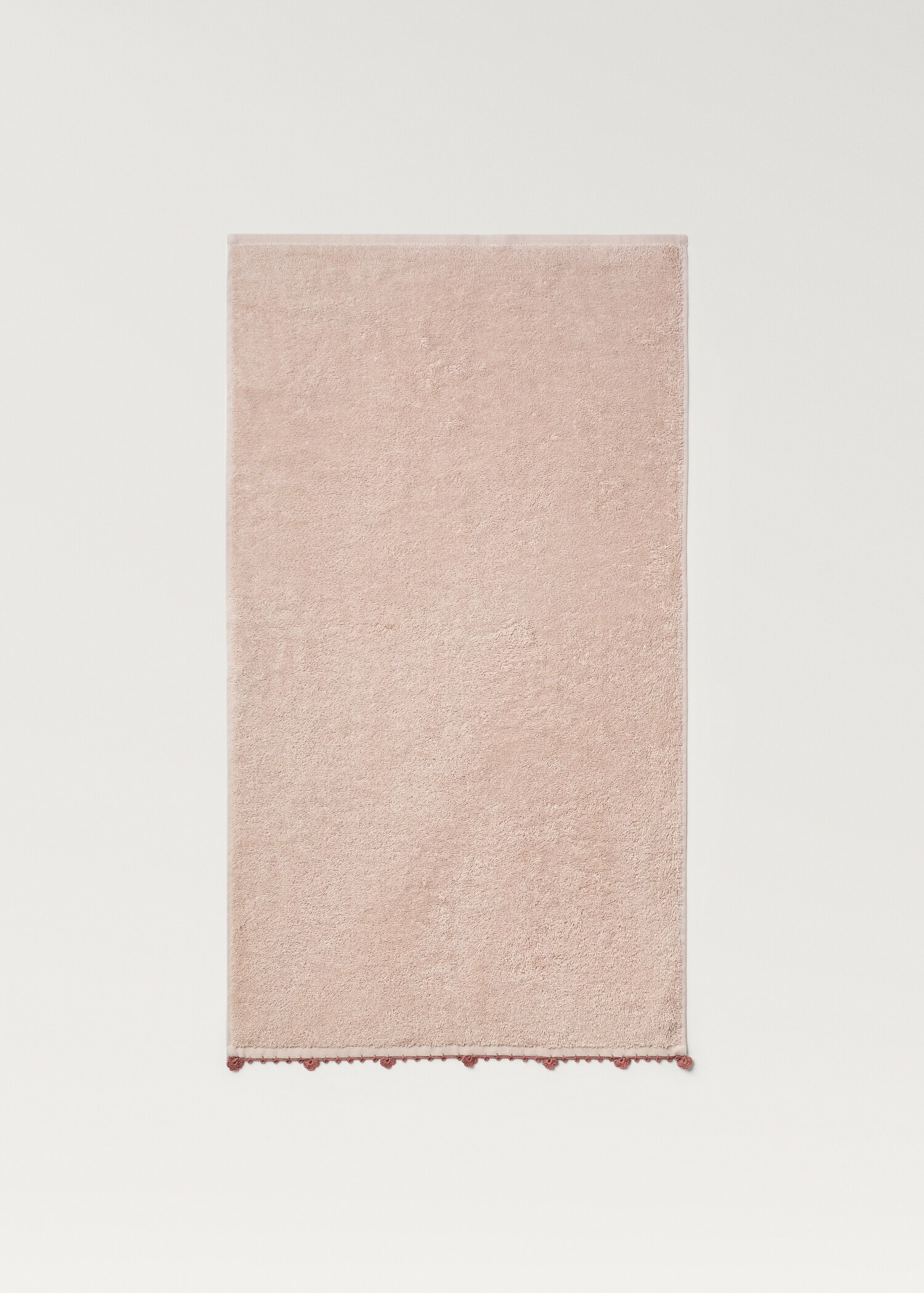 Children's washbasin towel with crochet trim - Details of the article 1