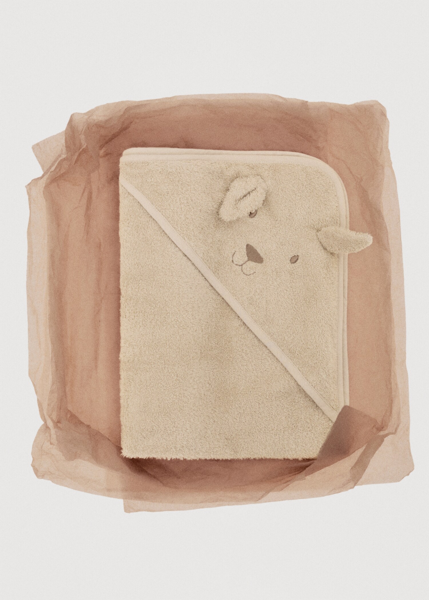 Cap de bain enfant coton bouclé oreilles - Détail de l'article 7