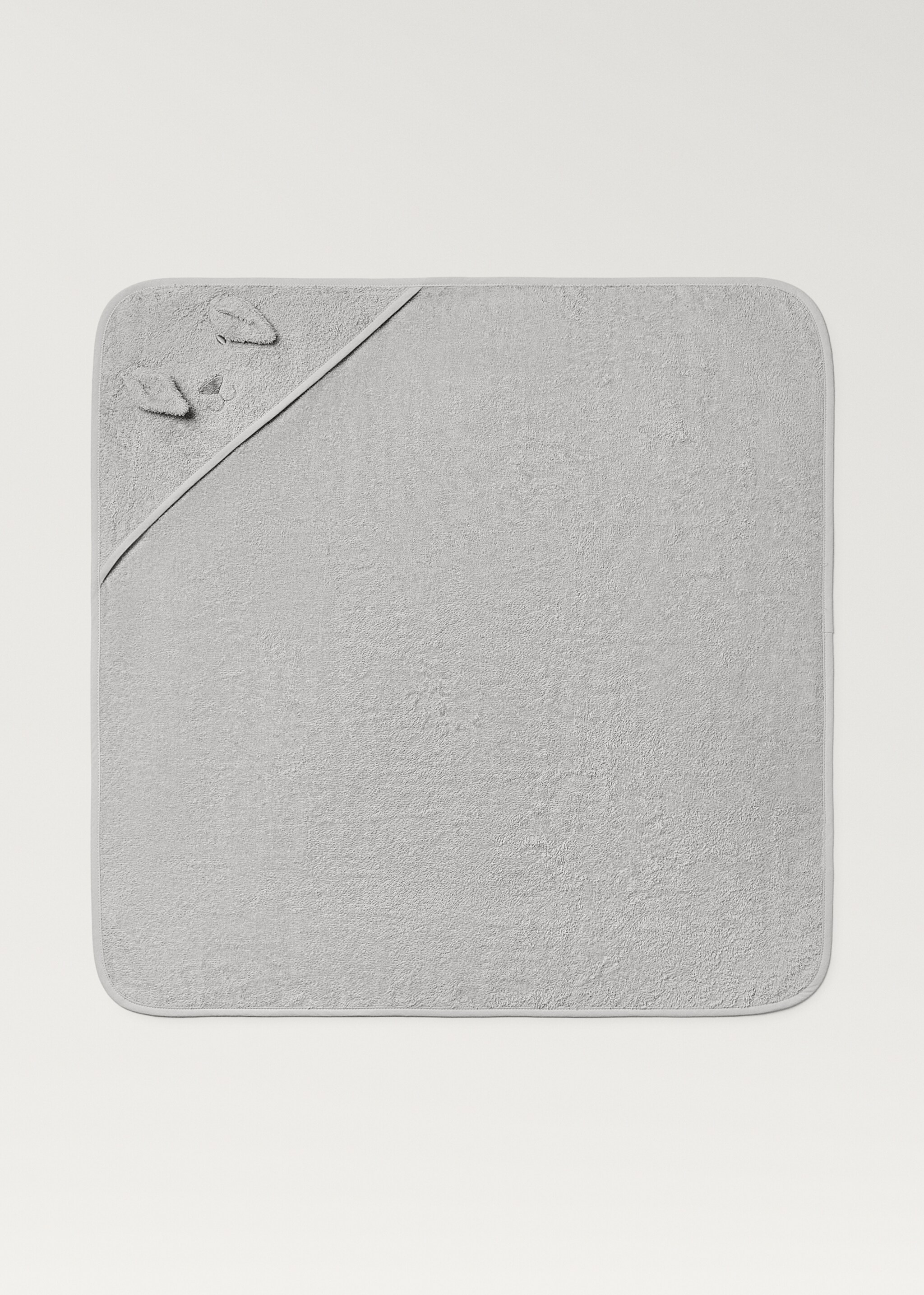 Cap de bain enfant coton bouclé oreilles - Article sans modèle, Gris. Ref: 87003376-00.