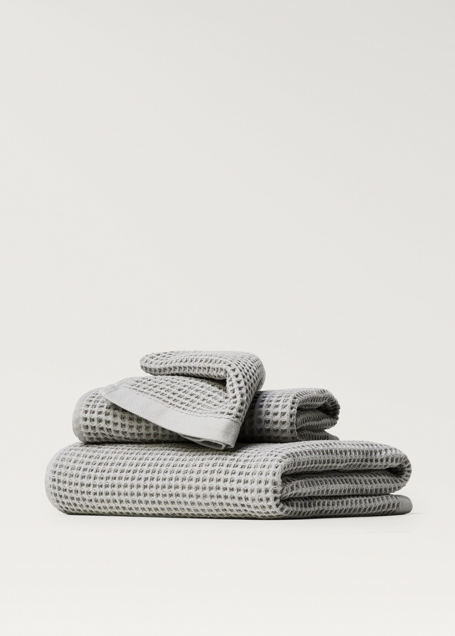 100% cotton waffle bath towel 50x90cm - Article without model