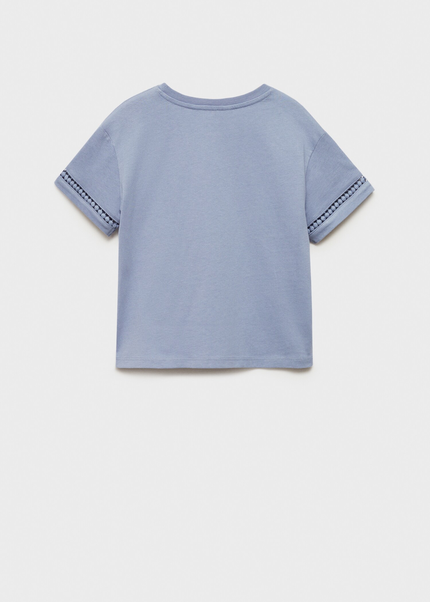 T-Shirt mit Ajour-Details - Rückseite des Artikels