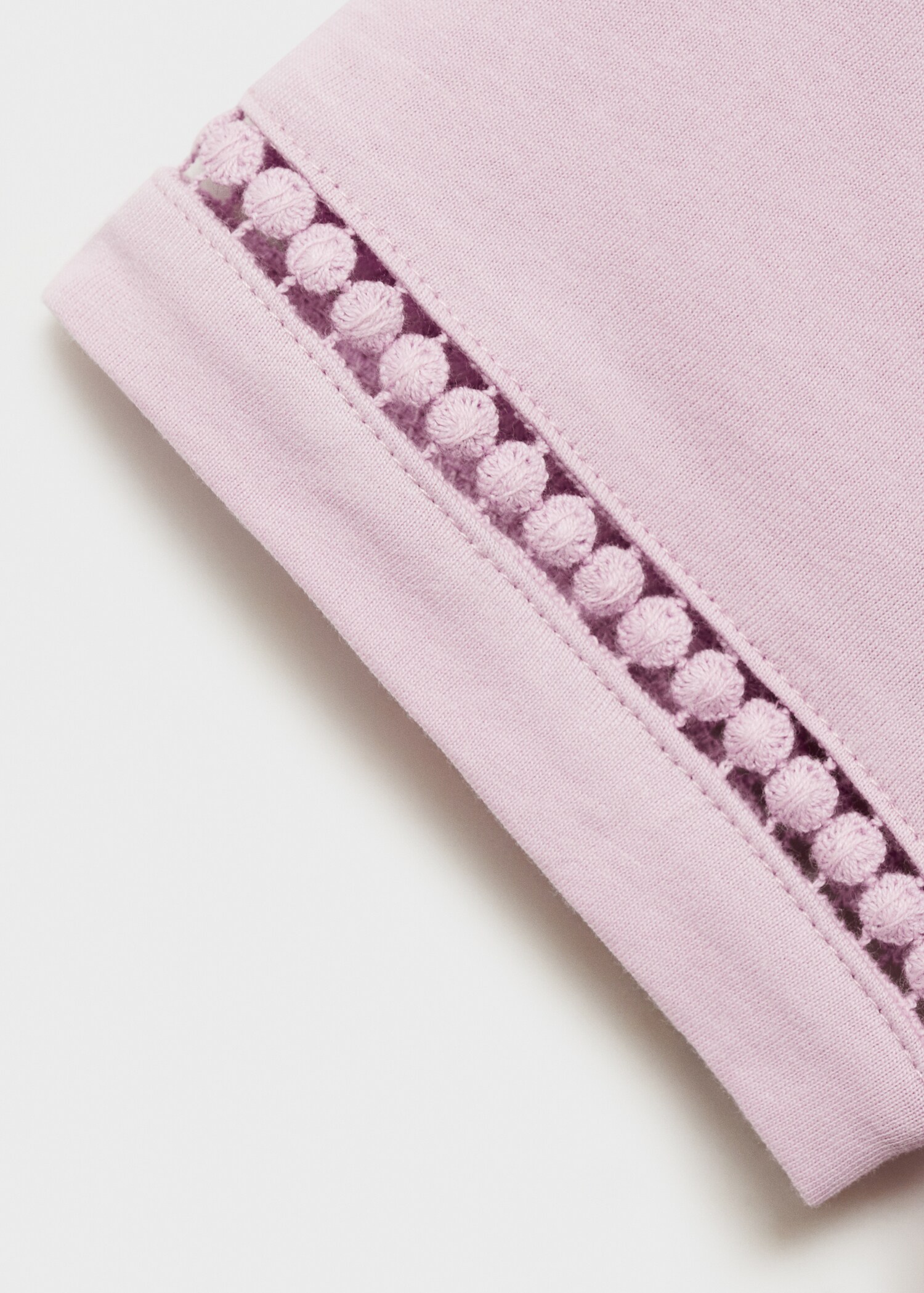 T-Shirt mit Ajour-Details - Detail des Artikels 8