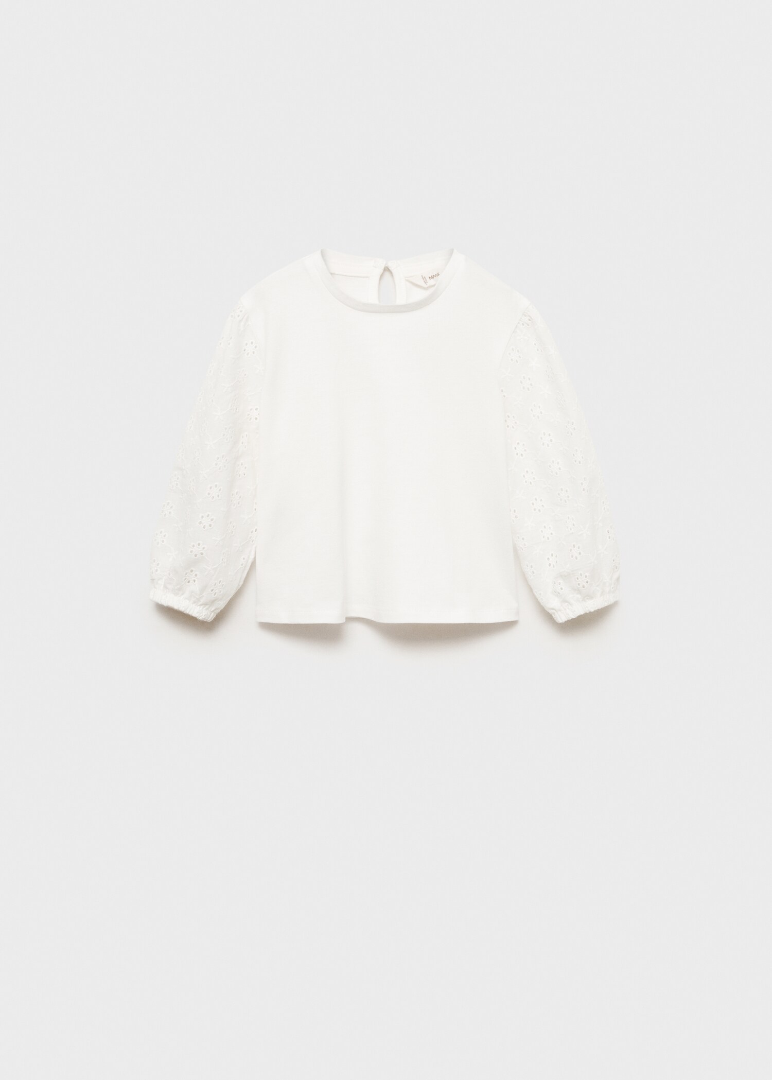 T-shirt brodé manches - Article sans modèle