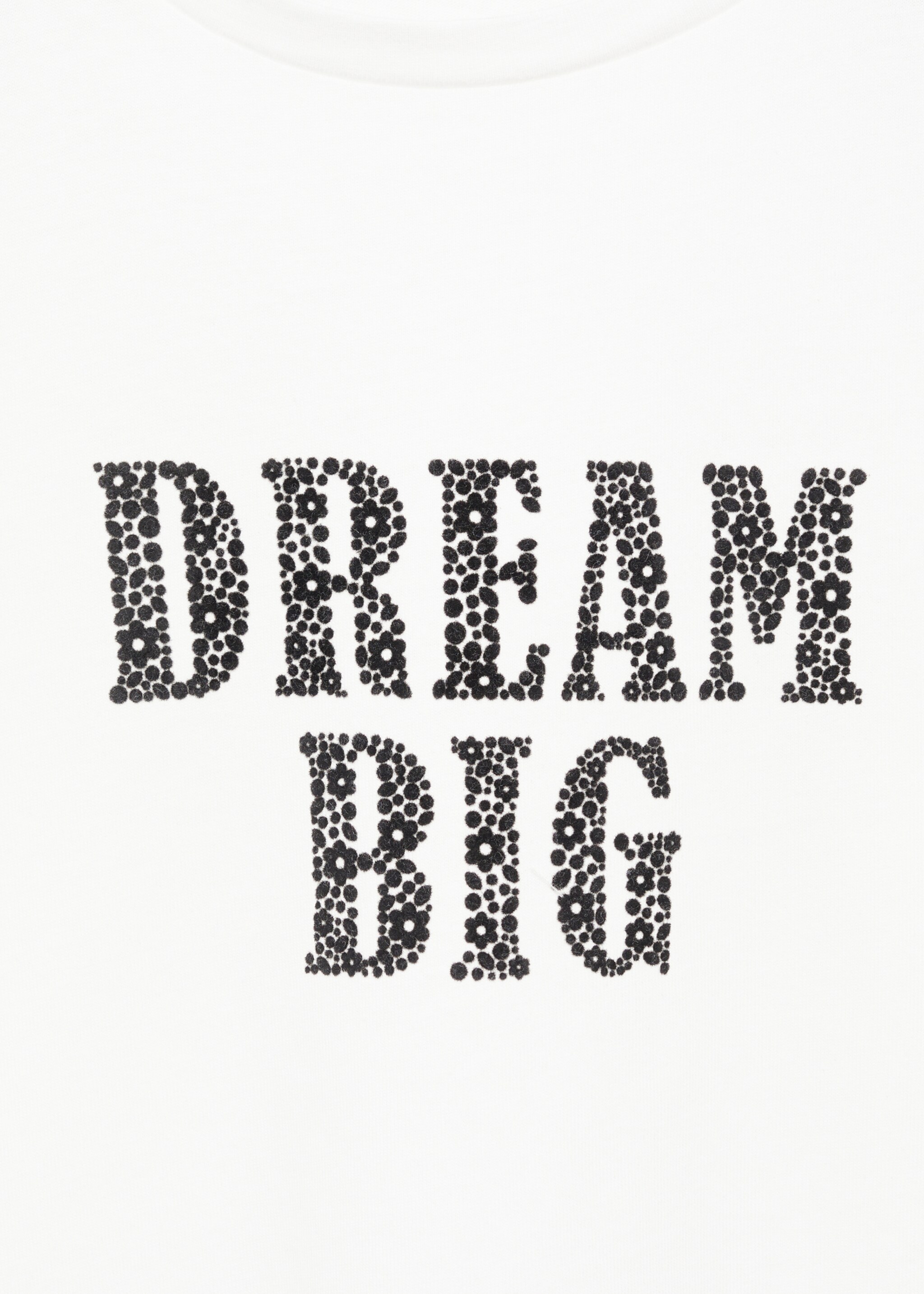 T-shirt med meddelande - Detaljer om artikeln 8, Benvit. Ref: 87003654-00.