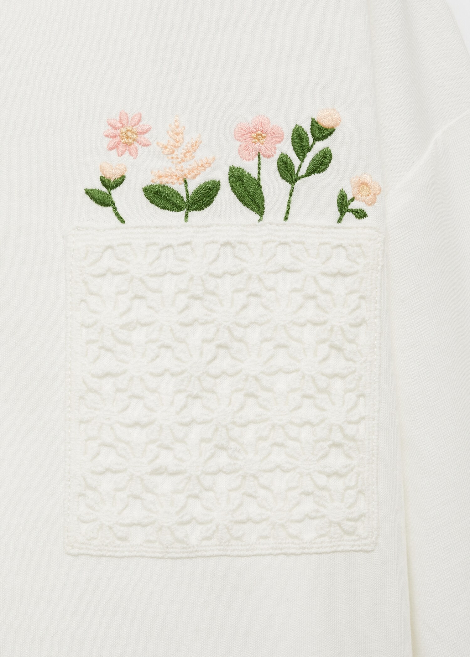 T-Shirt mit Stickereien - Detail des Artikels 0