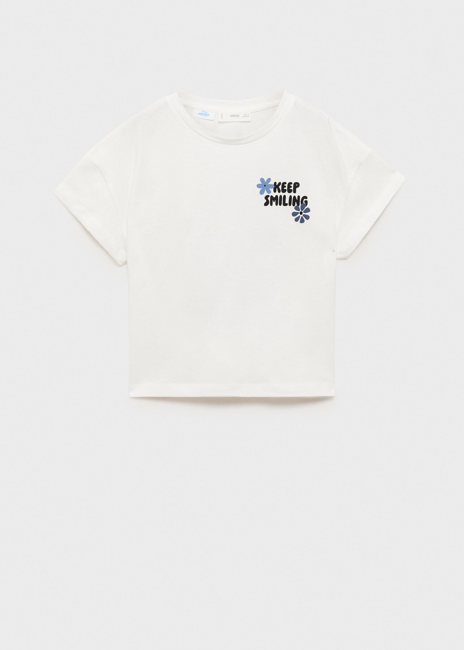 Gemustertes Baumwoll-T-Shirt - Artikel ohne Model