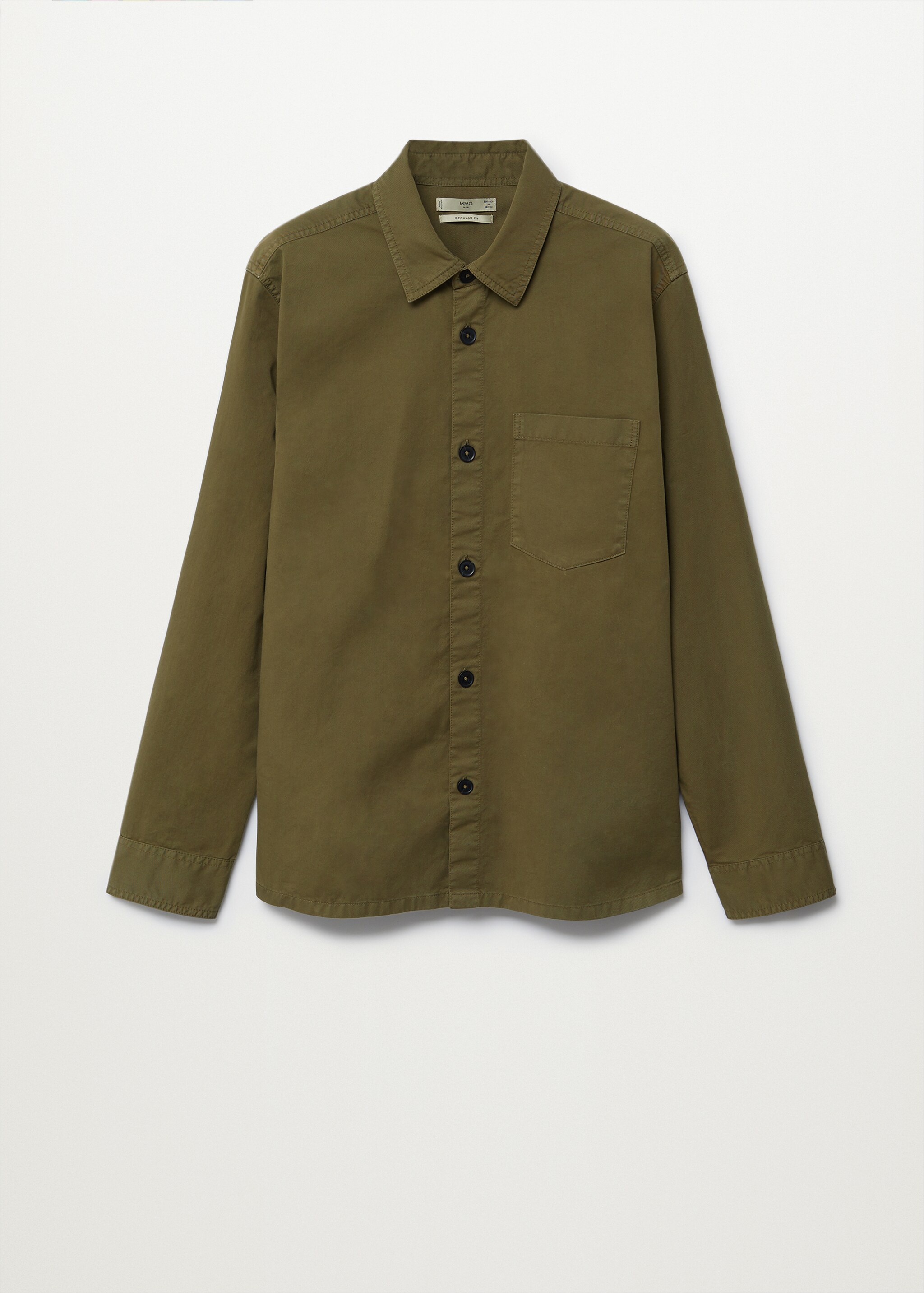 Sobrecamisa regular fit bolsillo - Artículo sin modelo