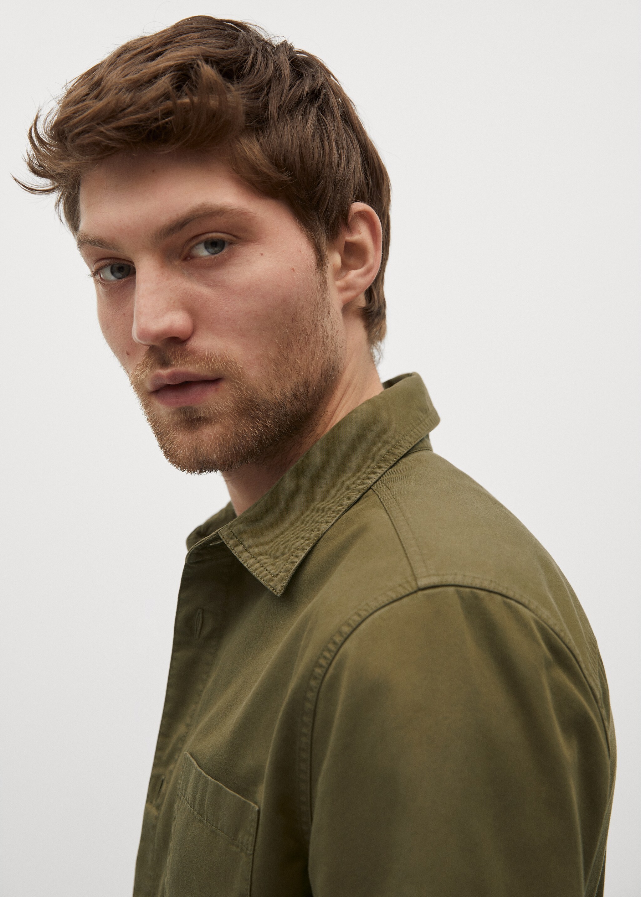Sobrecamisa regular fit bolsillo - Detalle del artículo 1
