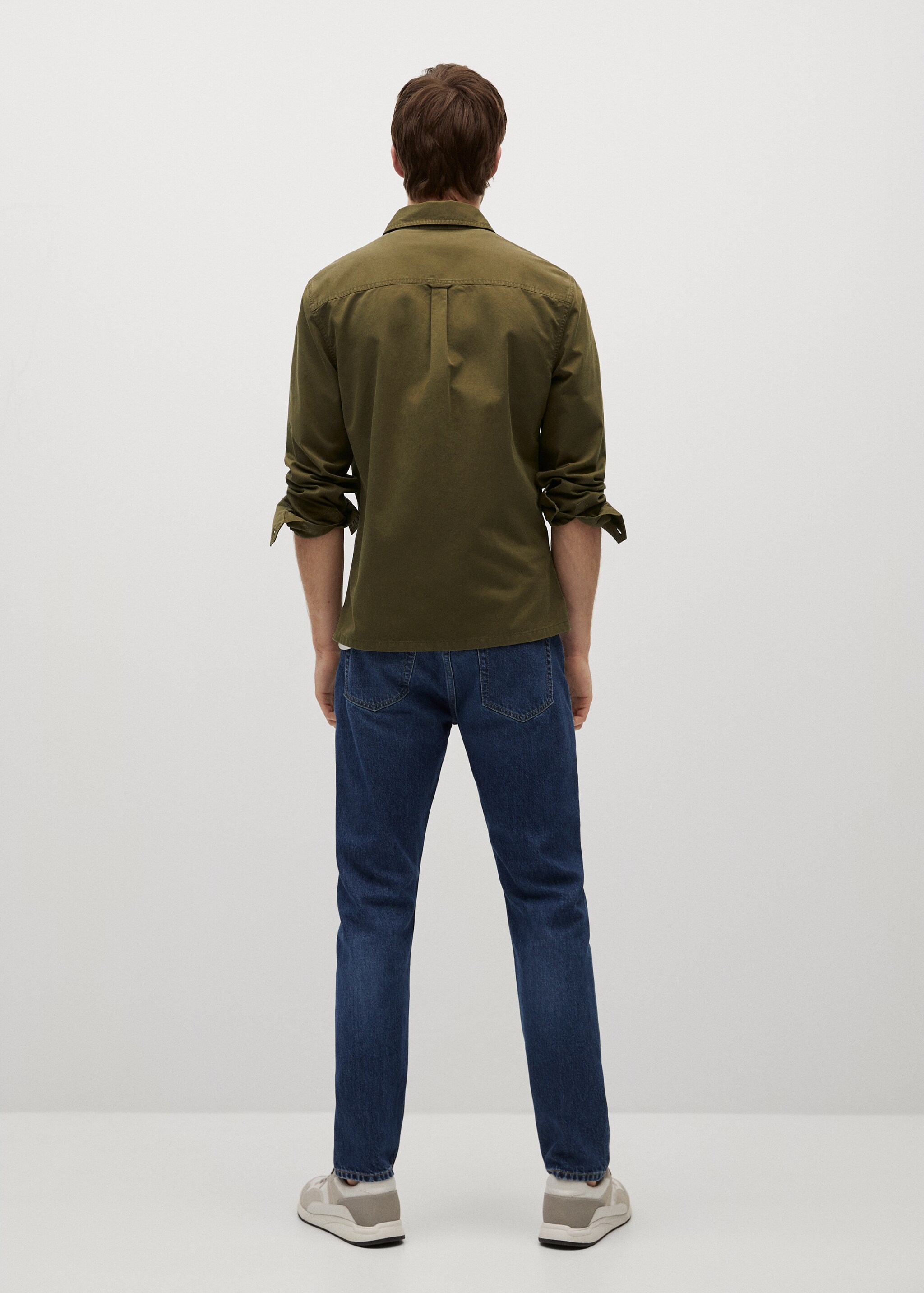 Sobrecamisa regular fit bolsillo - Reverso del artículo