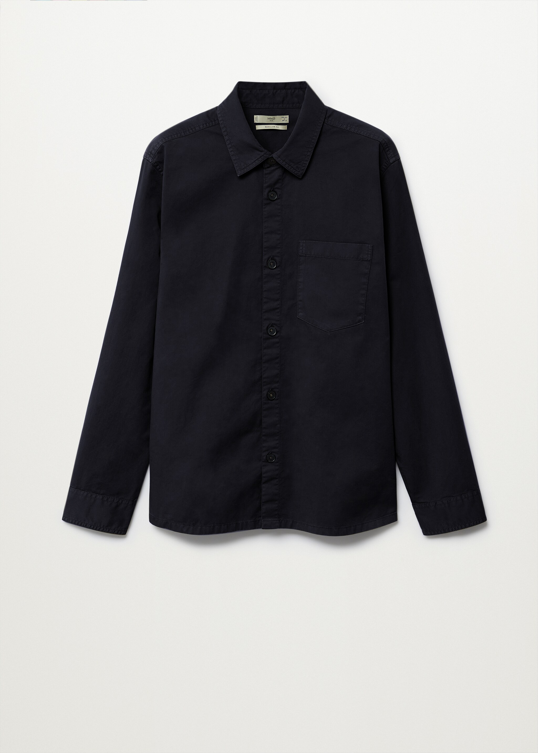Sobrecamisa regular fit bolsillo - Artículo sin modelo