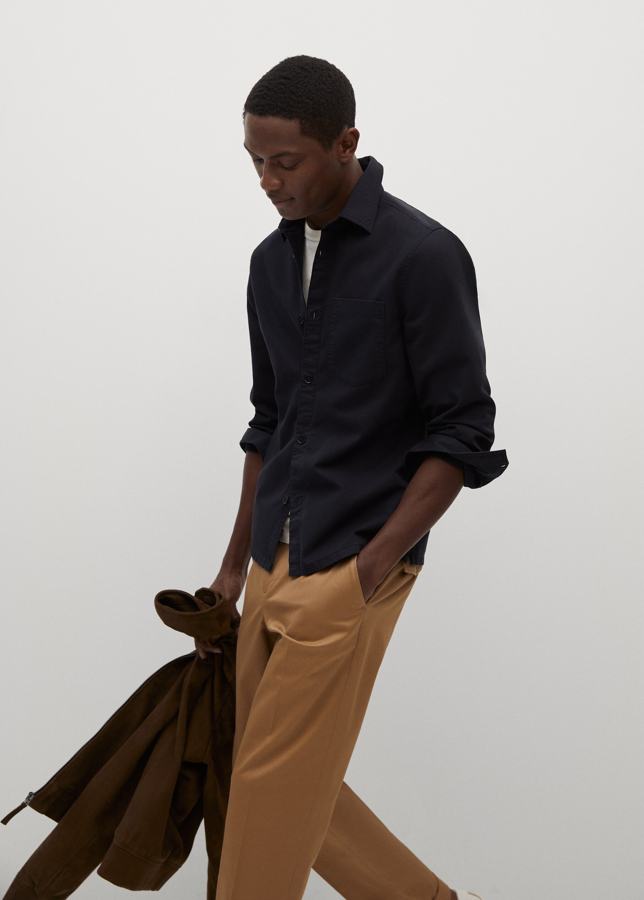 Sobrecamisa regular fit bolsillo - Detalle del artículo 3