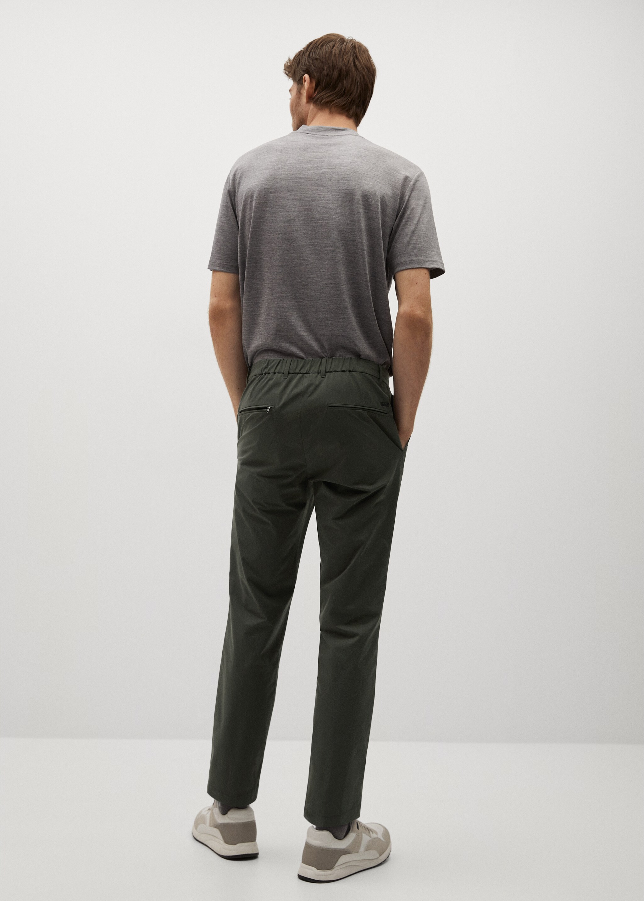 Pantalón slim fit empacable - Reverso del artículo
