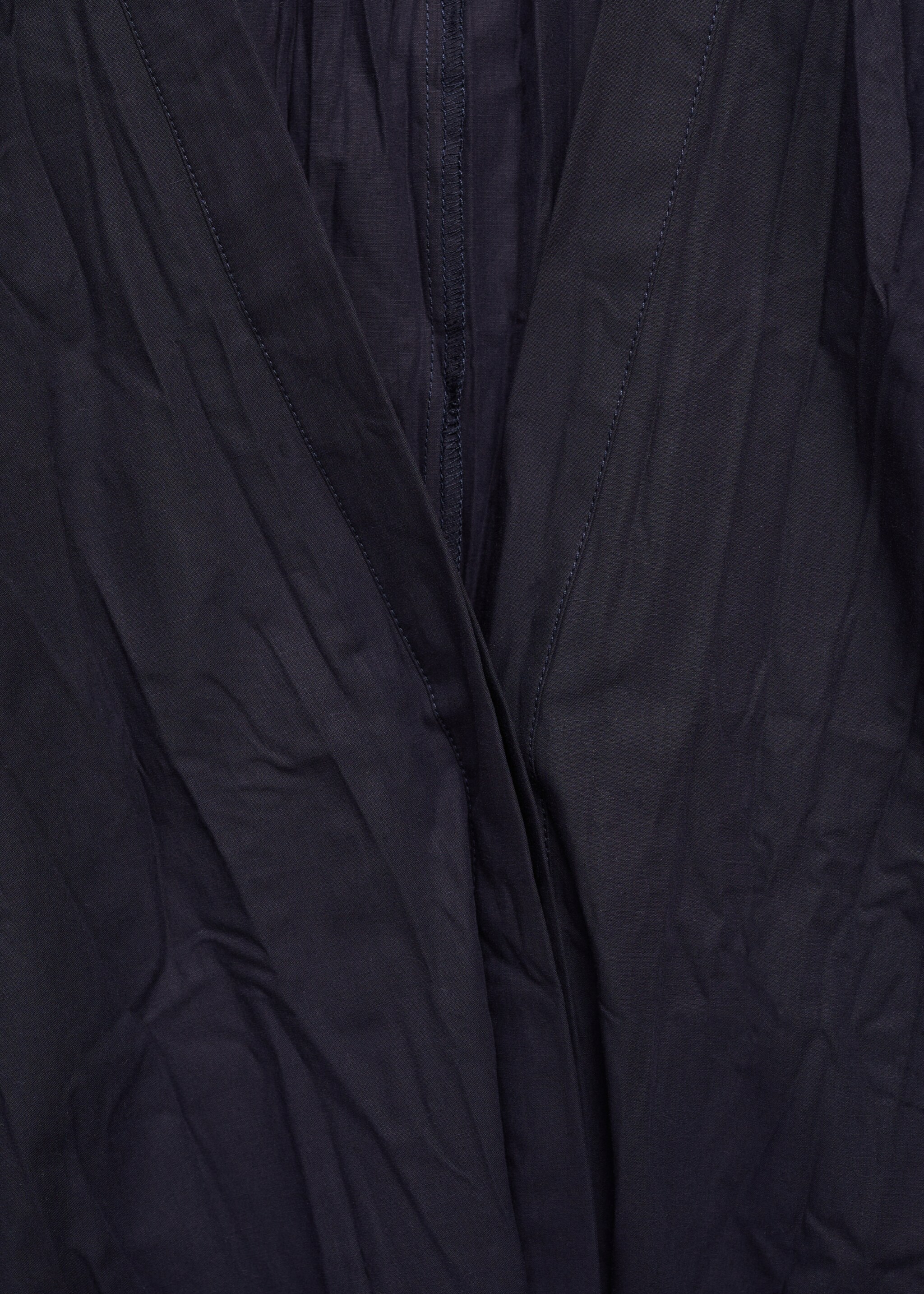 Textured bow dress - Details of the article 8, Black. Ref: 87004073-00.