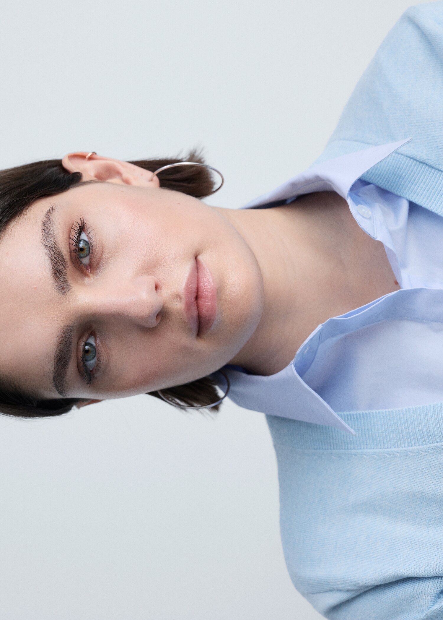 Pull-over maille col en V - Détail de l'article 4