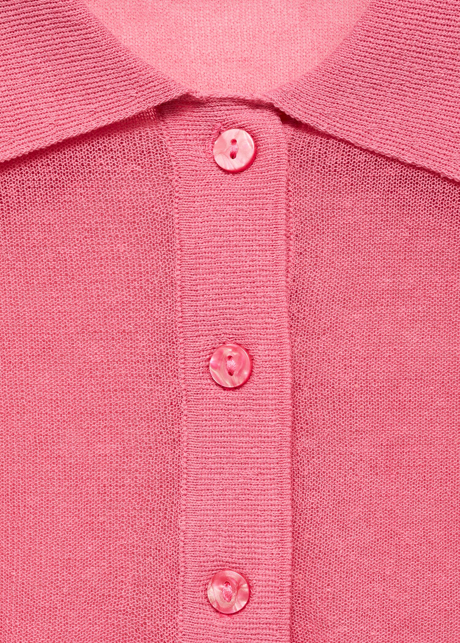 Knitted polo-neck sweater - Details of the article 8